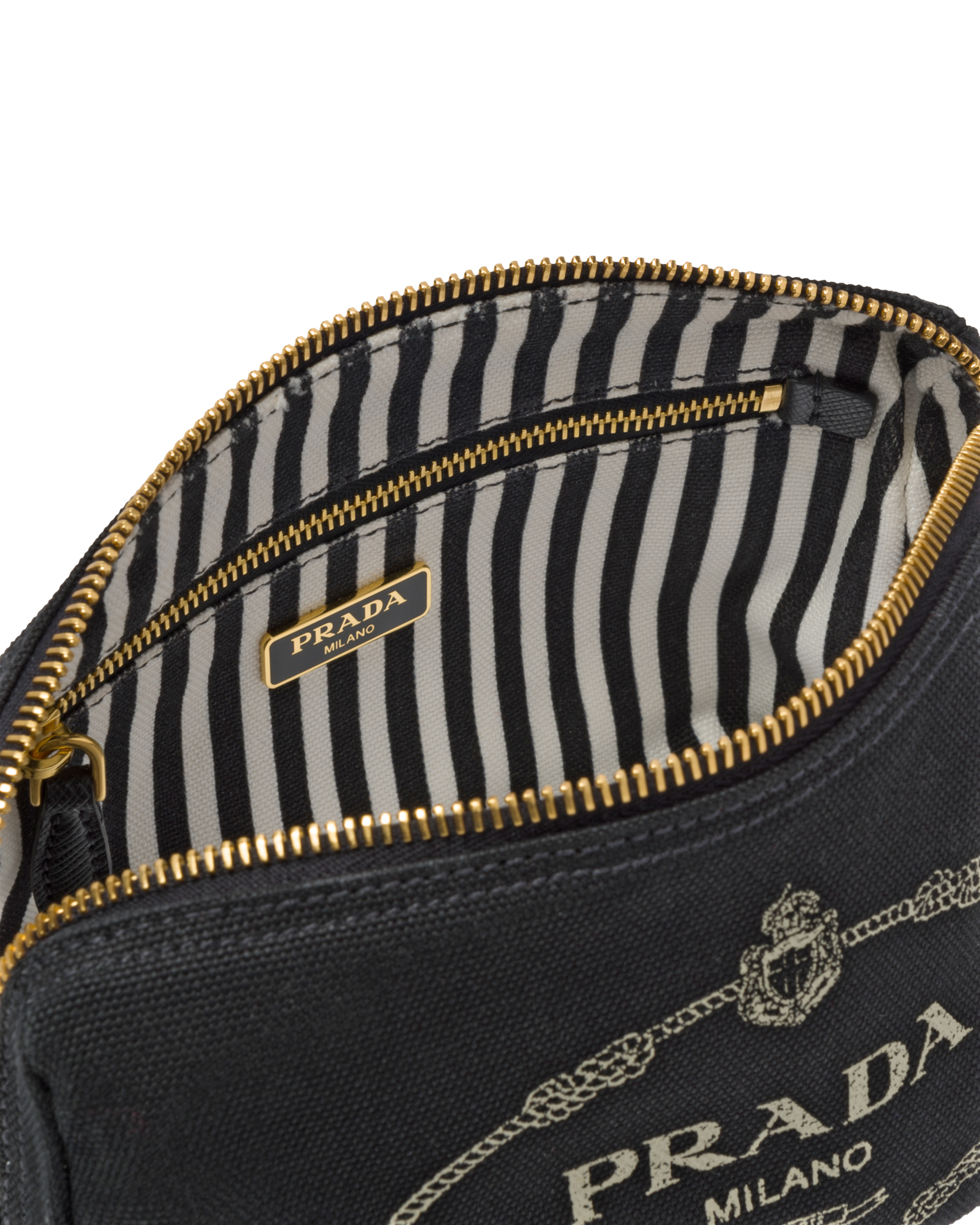 prada canvas pouch