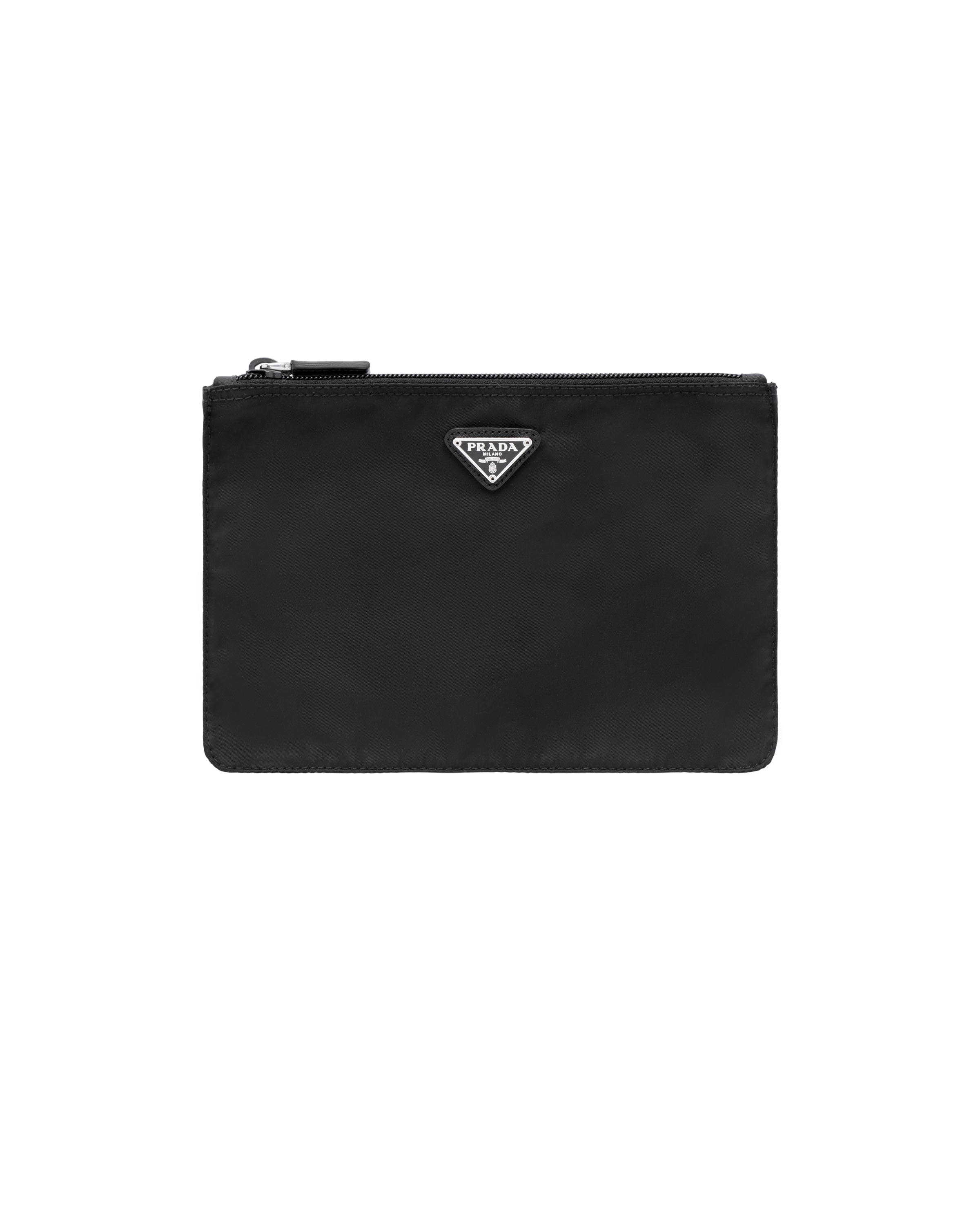 Black ReNylon pouch Prada
