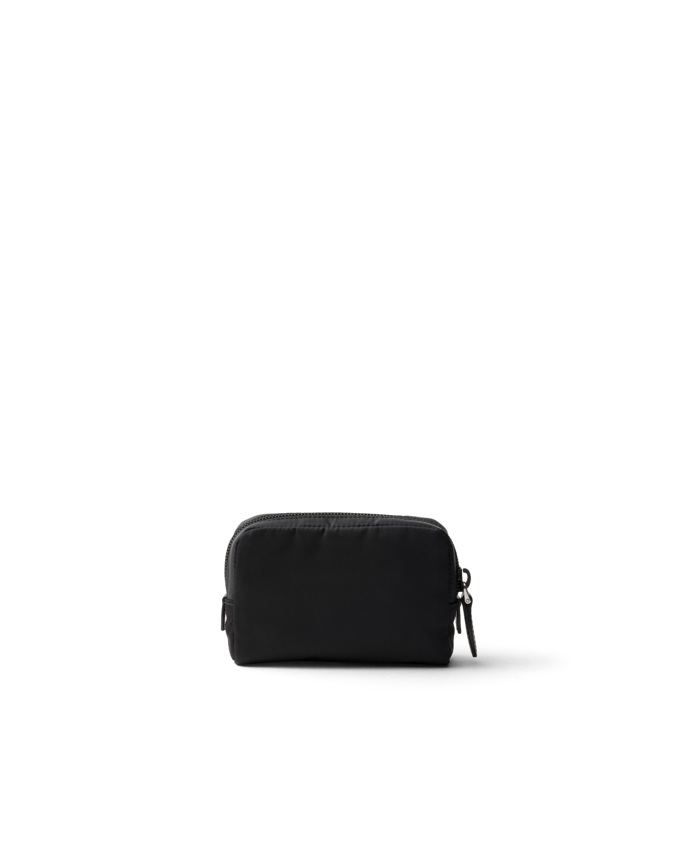 Prada Micro Re-nylon Pouch In Black
