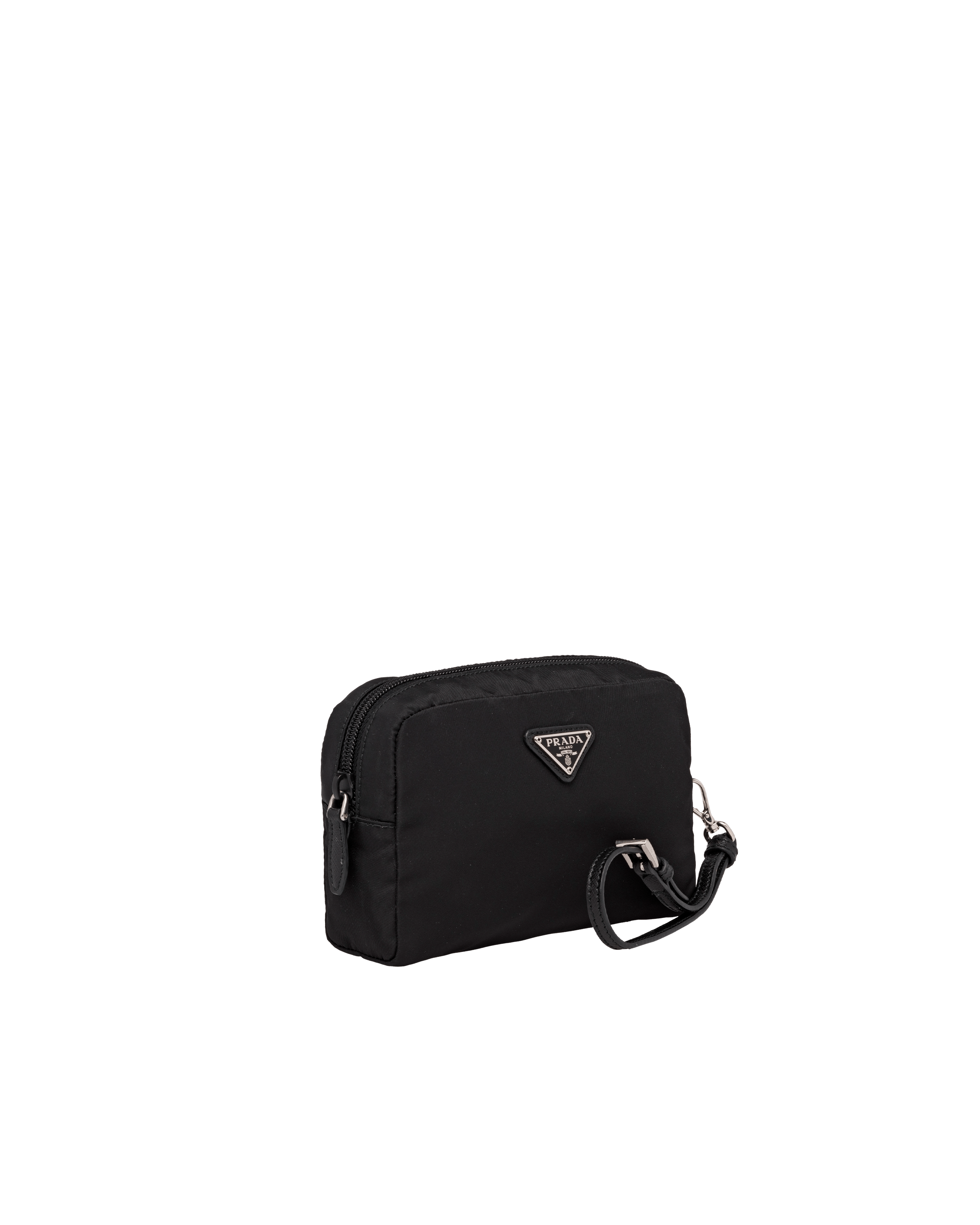 Black Nylon Pouch Prada