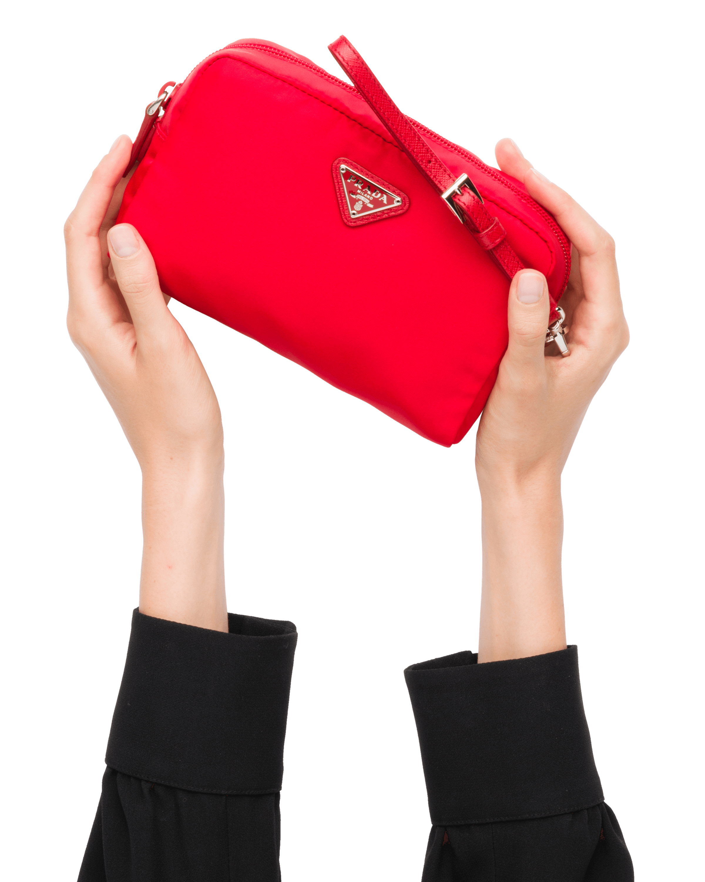 prada red nylon