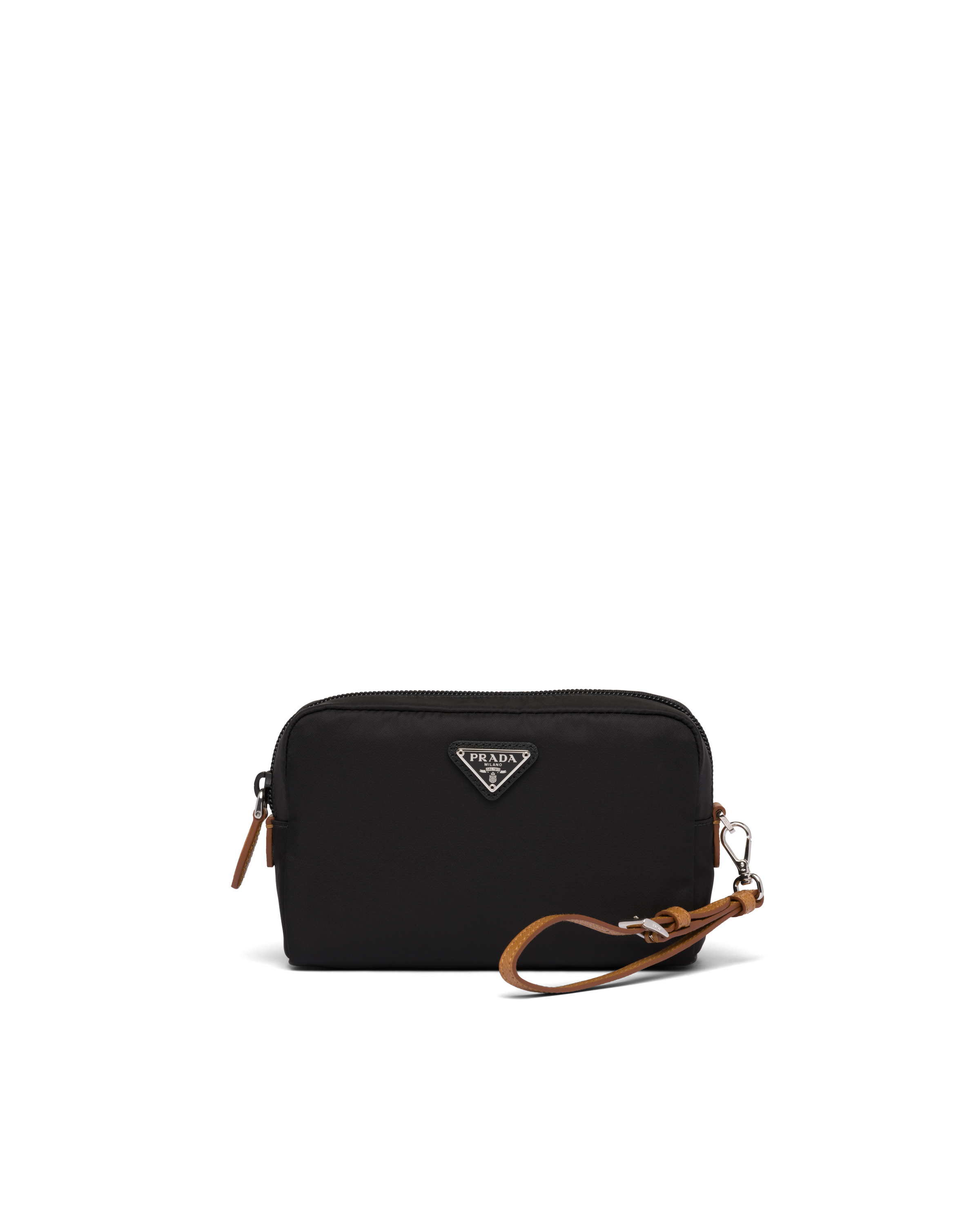 prada bag with strap pouch
