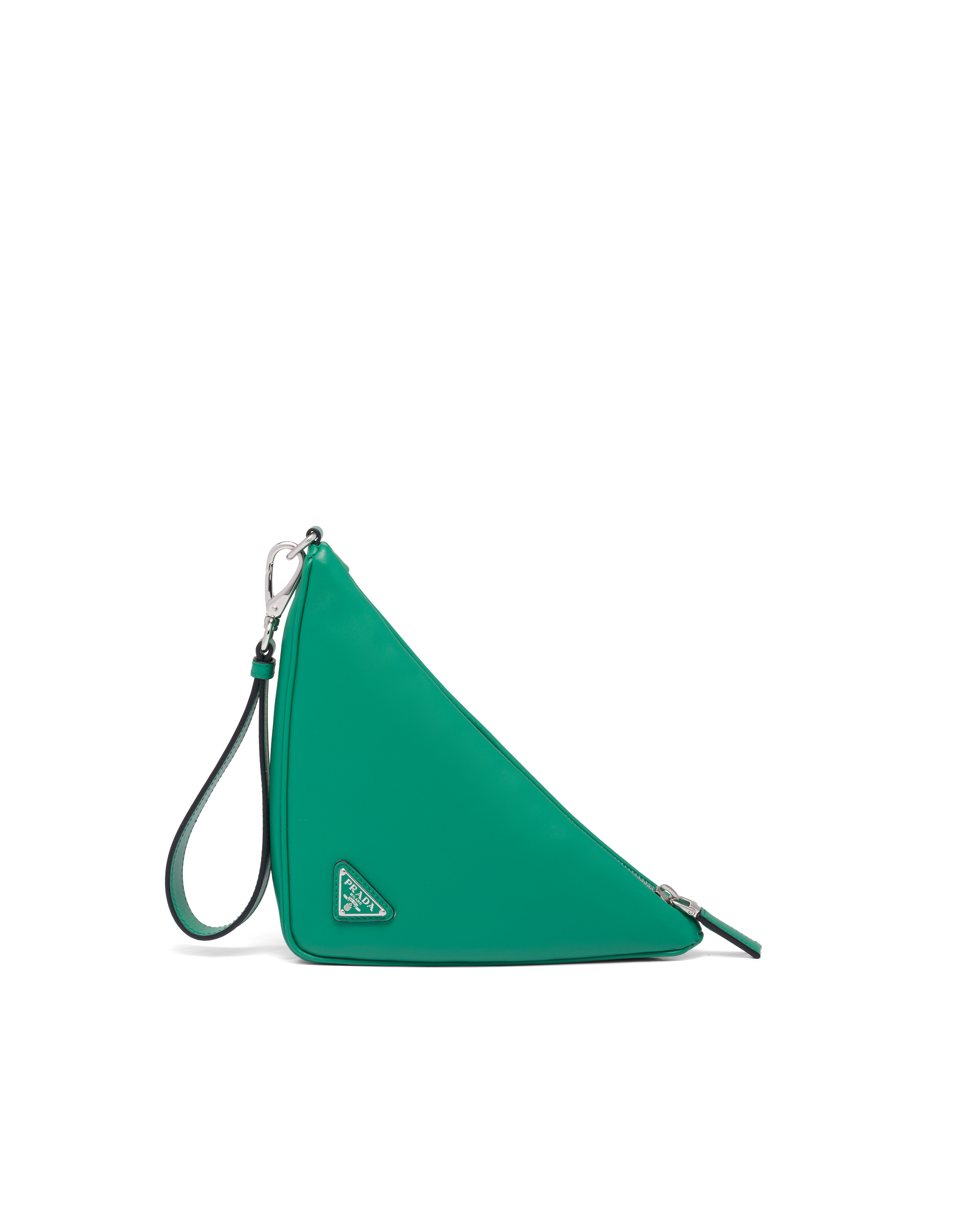 Prada بوشيت Prada Triangle من الجلد 4