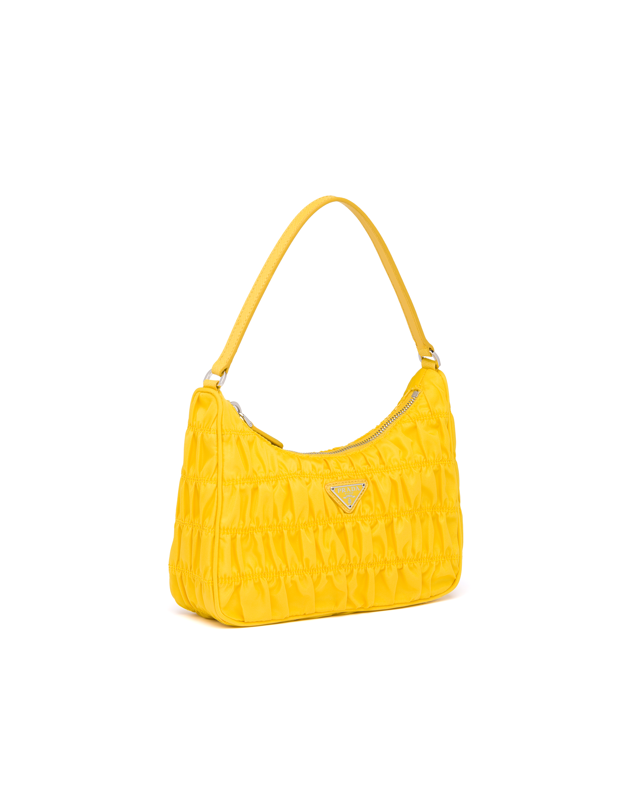 prada yellow shoulder bag