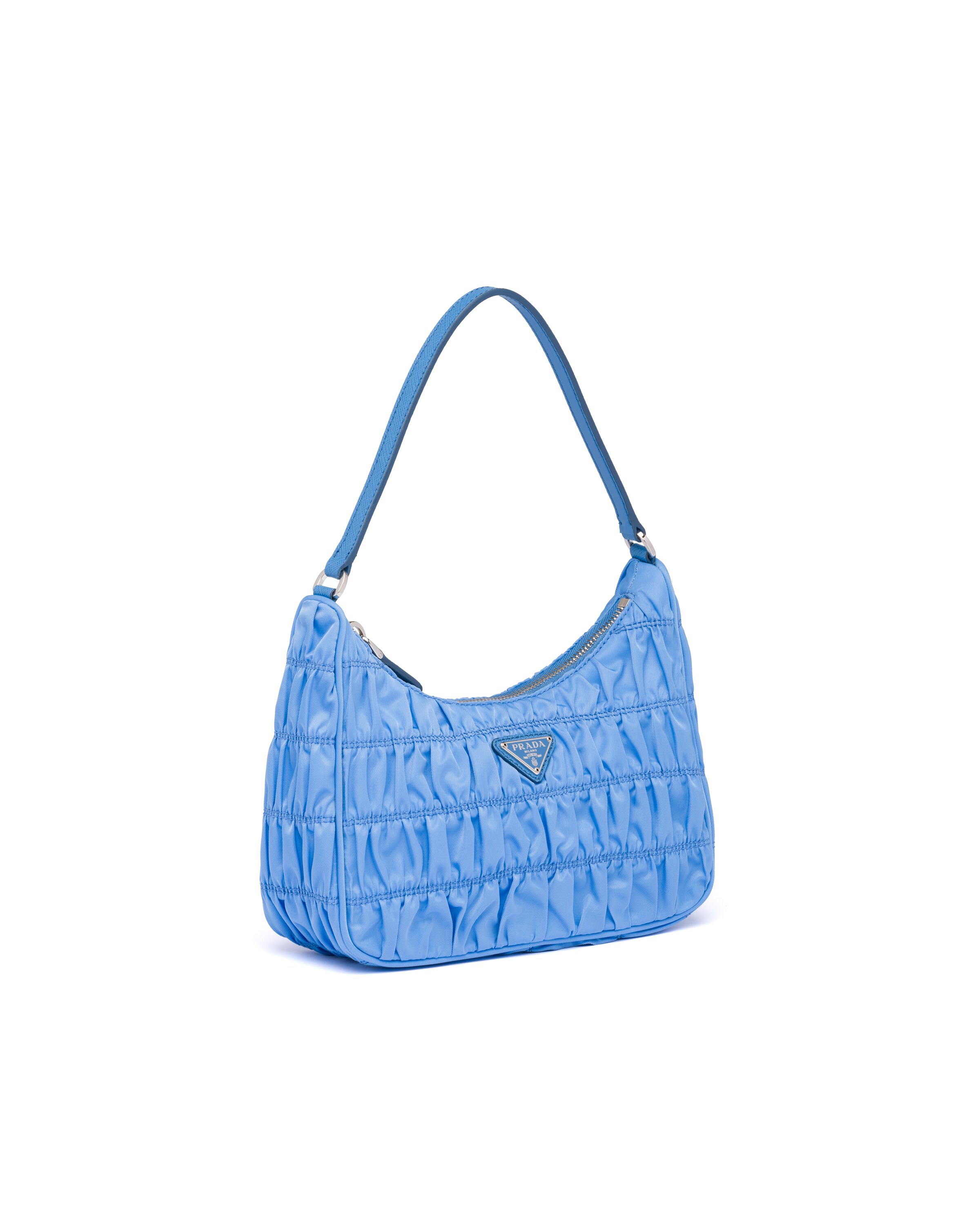 Nylon and Saffiano leather mini bag Prada