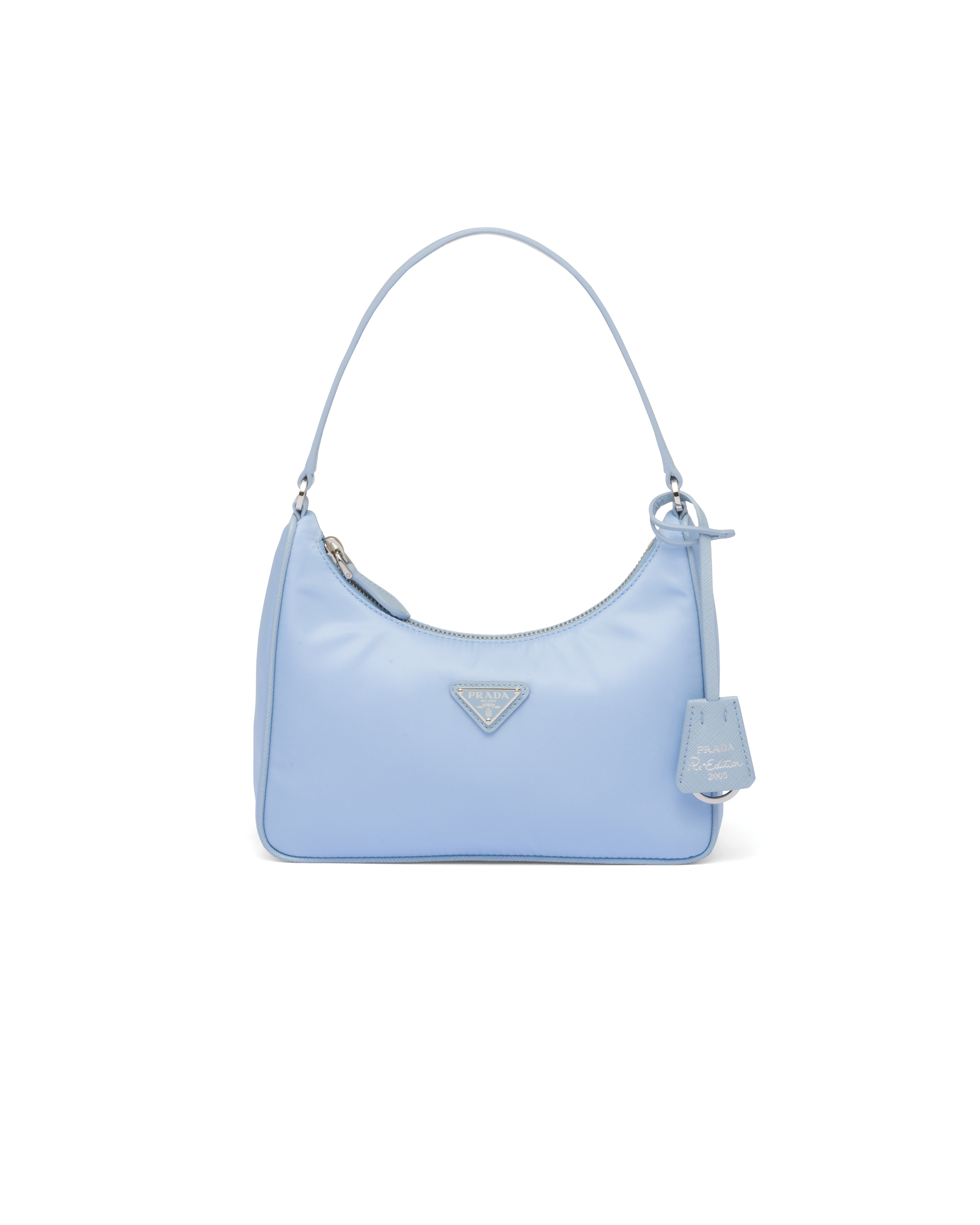 Prada Re-edition 2005 Re-nylon Mini Bag In Light Blue