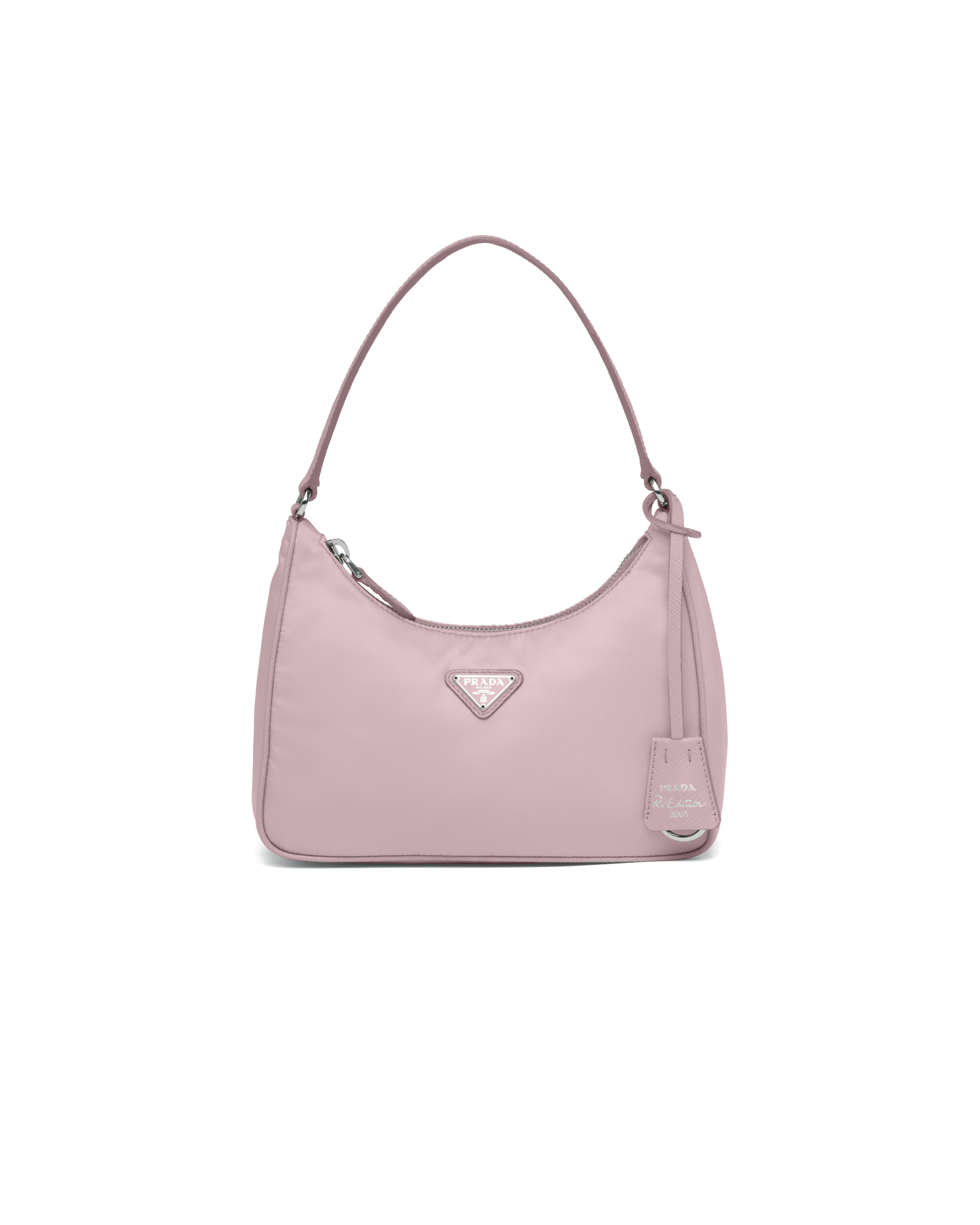 Pink prada sales nylon bag