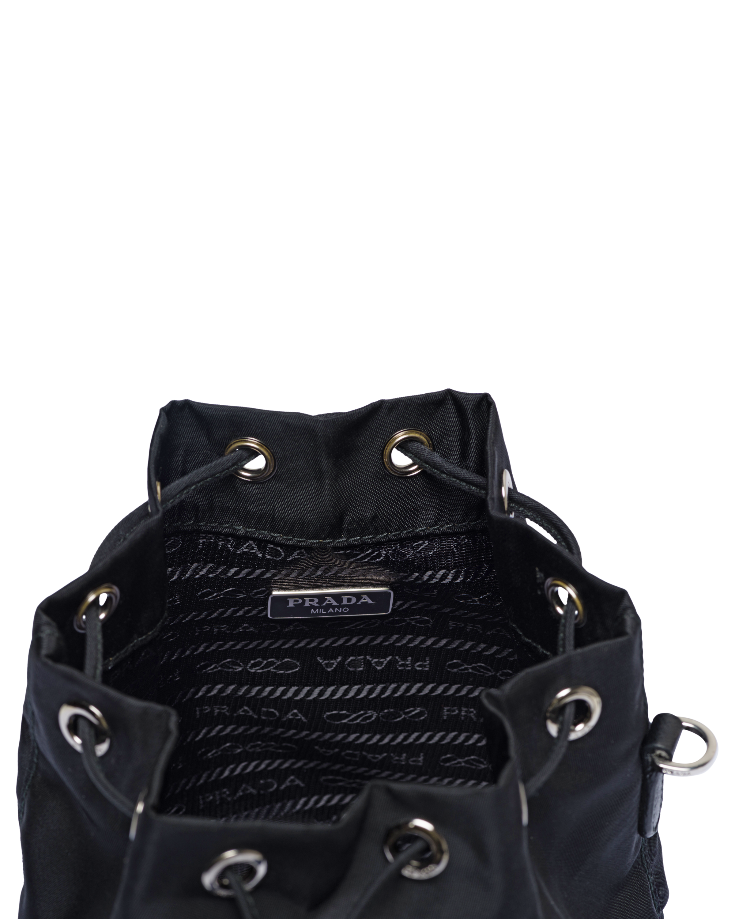 prada black pouch bag