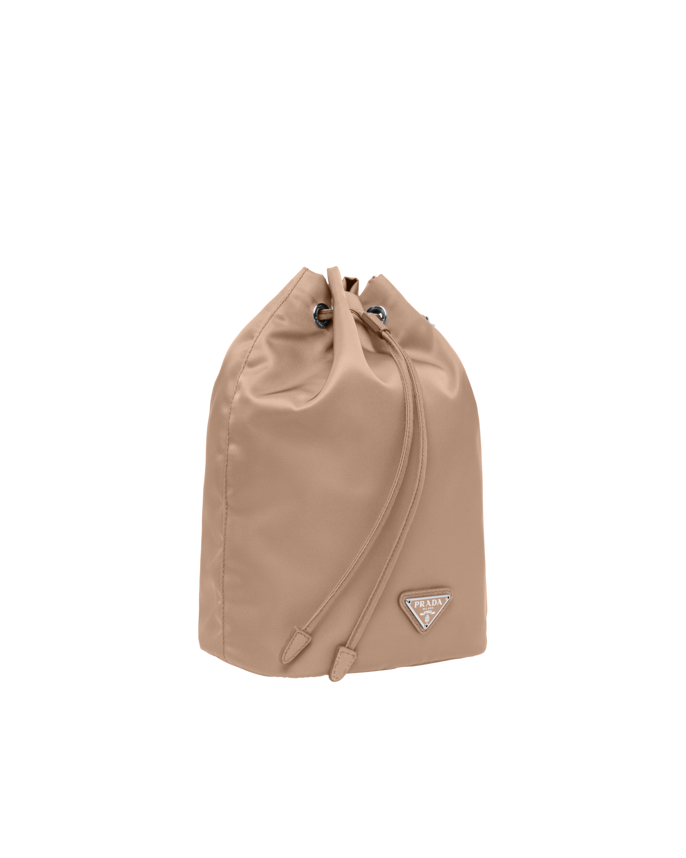 prada nylon drawstring pouch