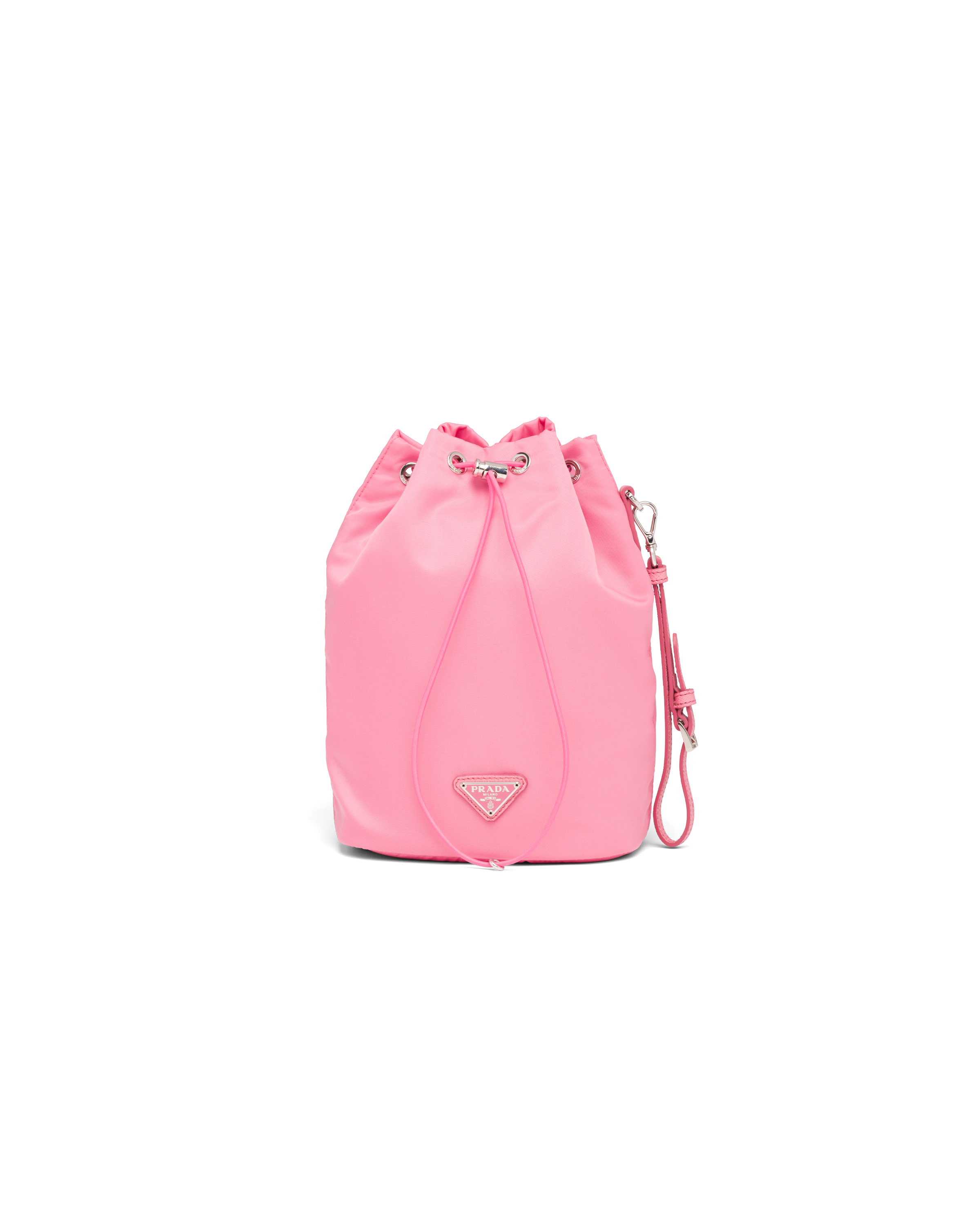 Prada bucket bag pink top