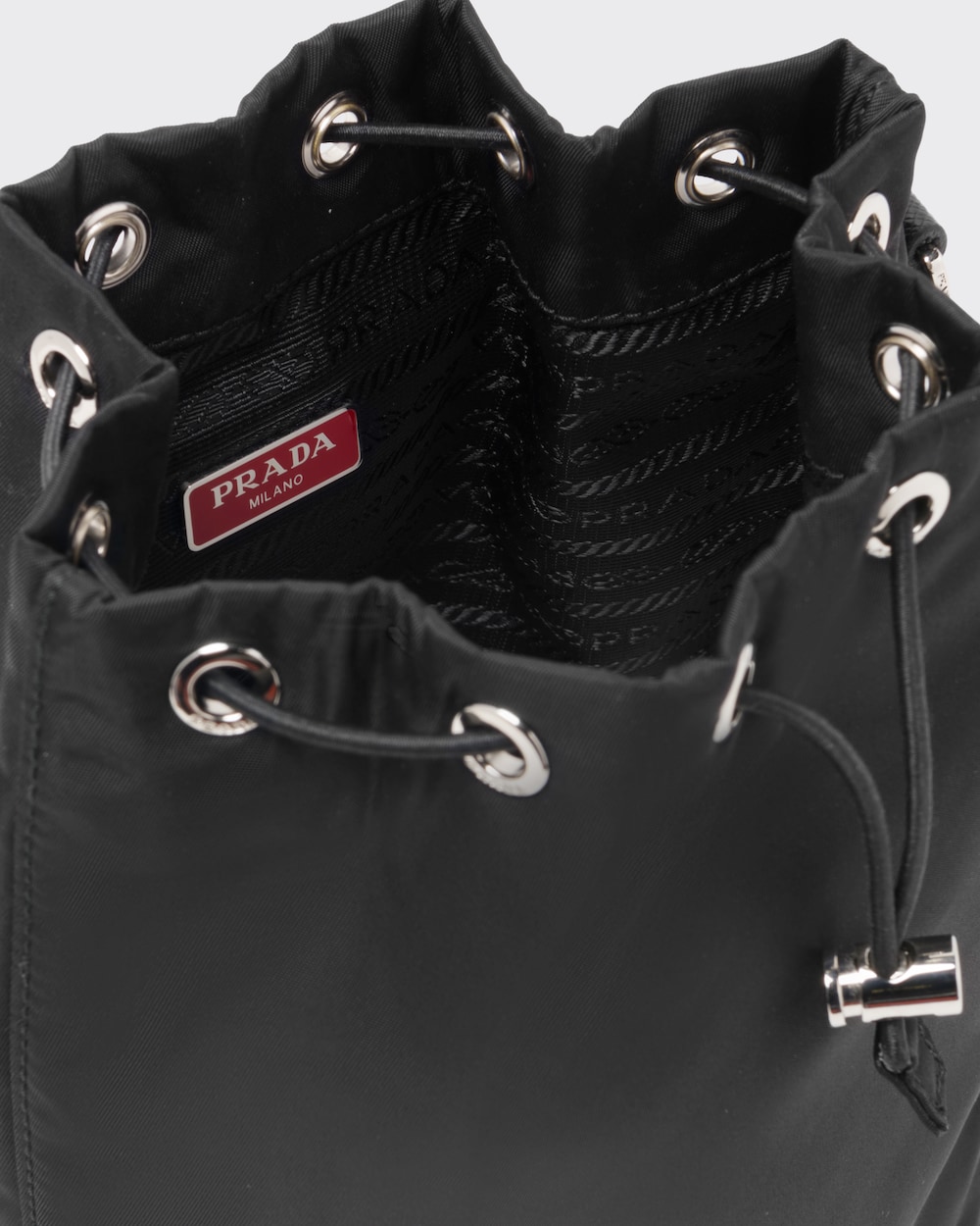 prada black red bolsa
