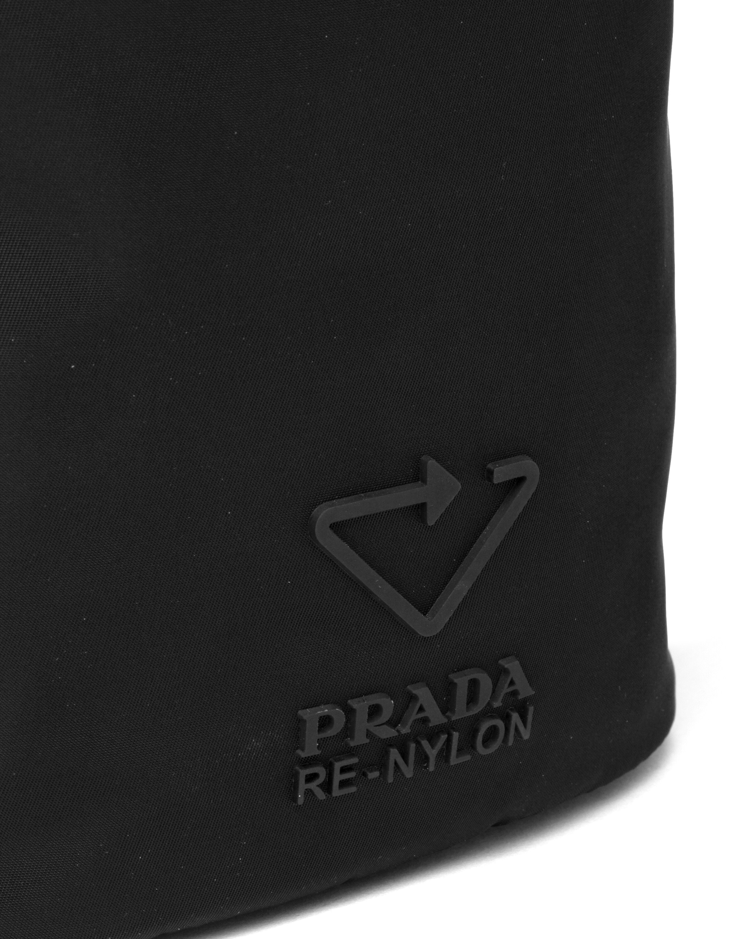 Black ReNylon pouch Prada