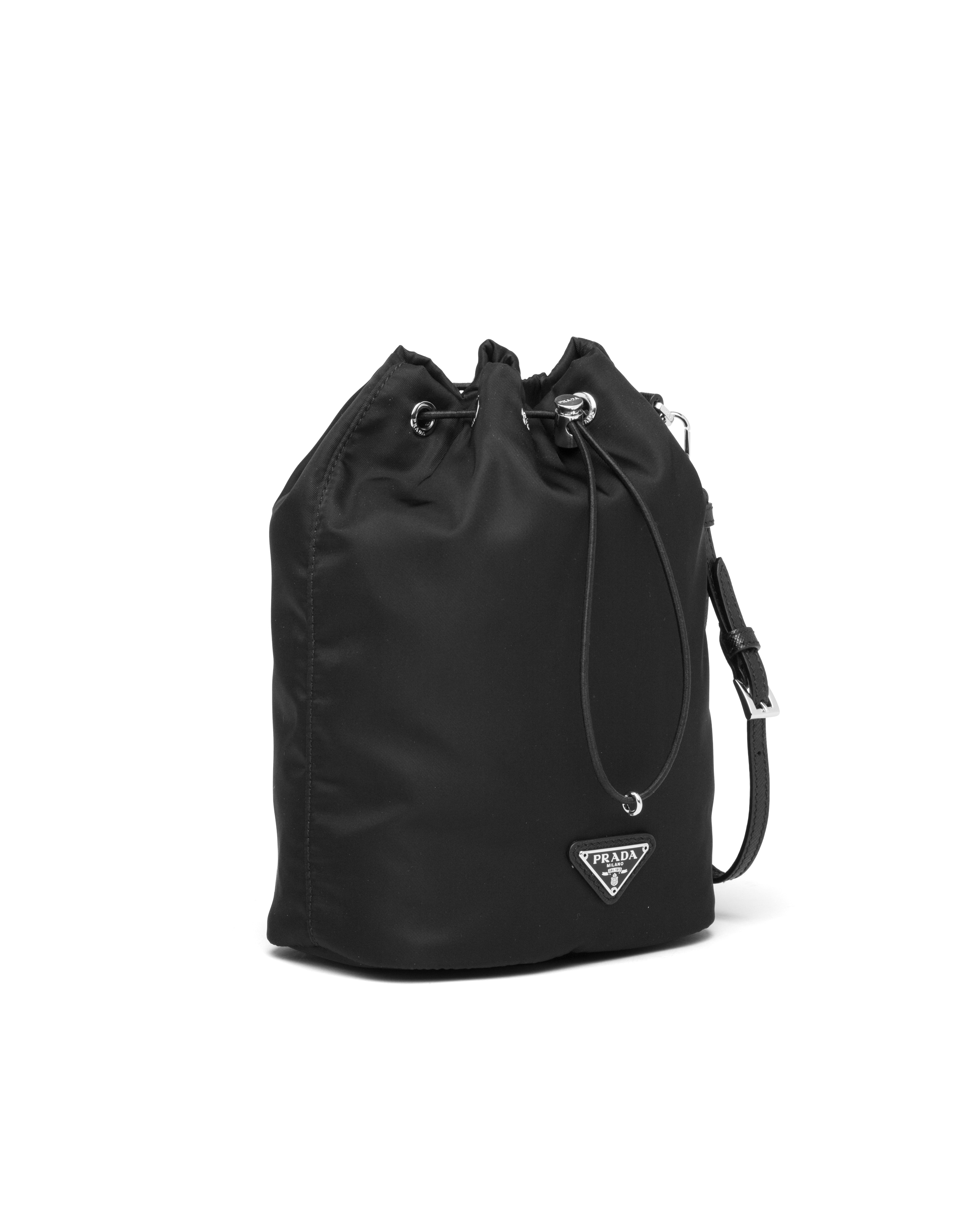 Black ReNylon pouch Prada