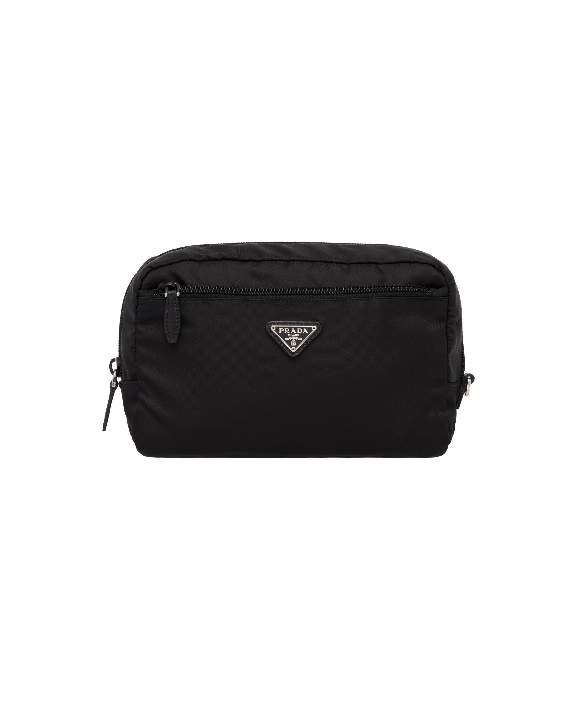 prada black nylon pouch