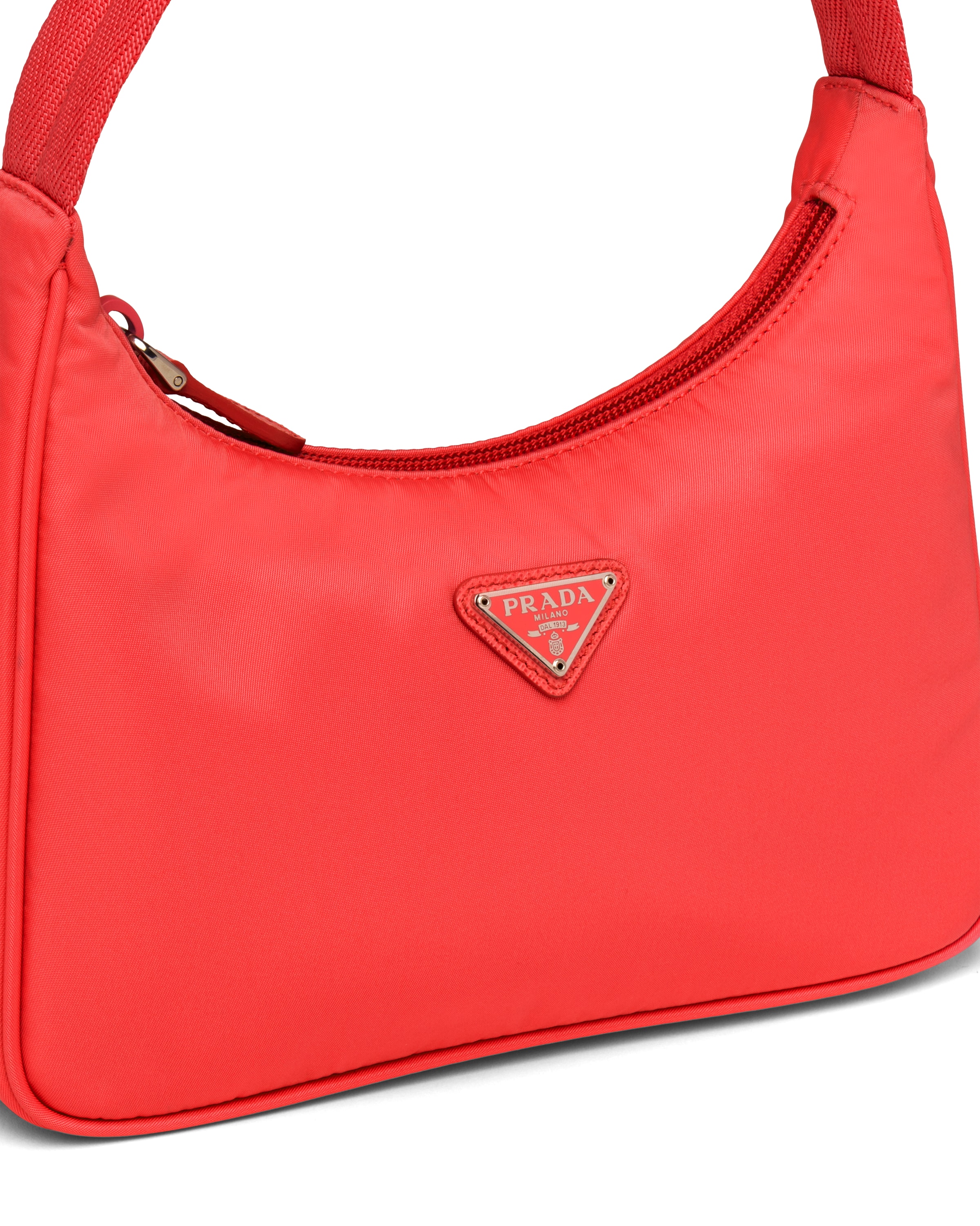 Red ReEdition 2000 Nylon Mini Bag Prada