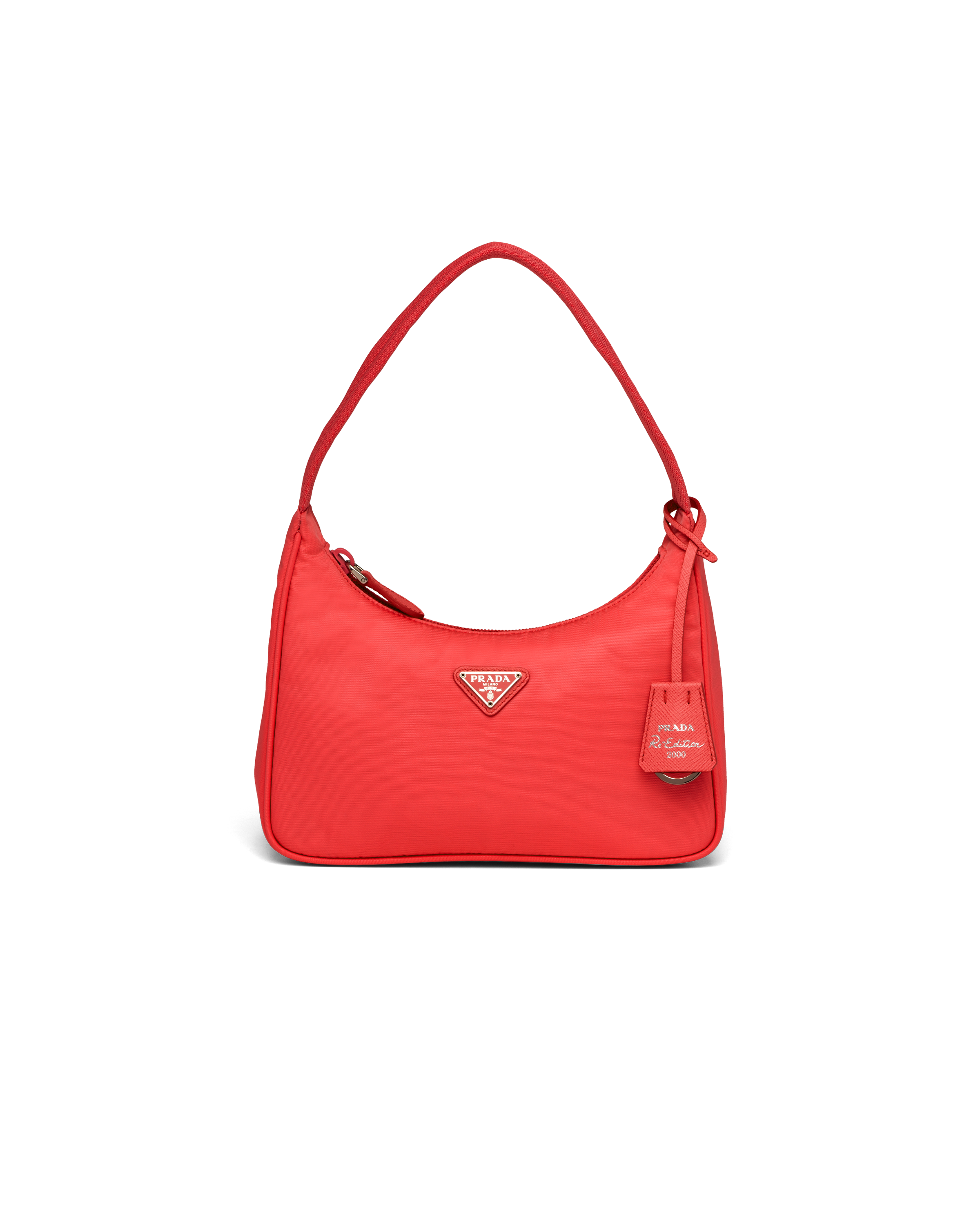 red prada bag