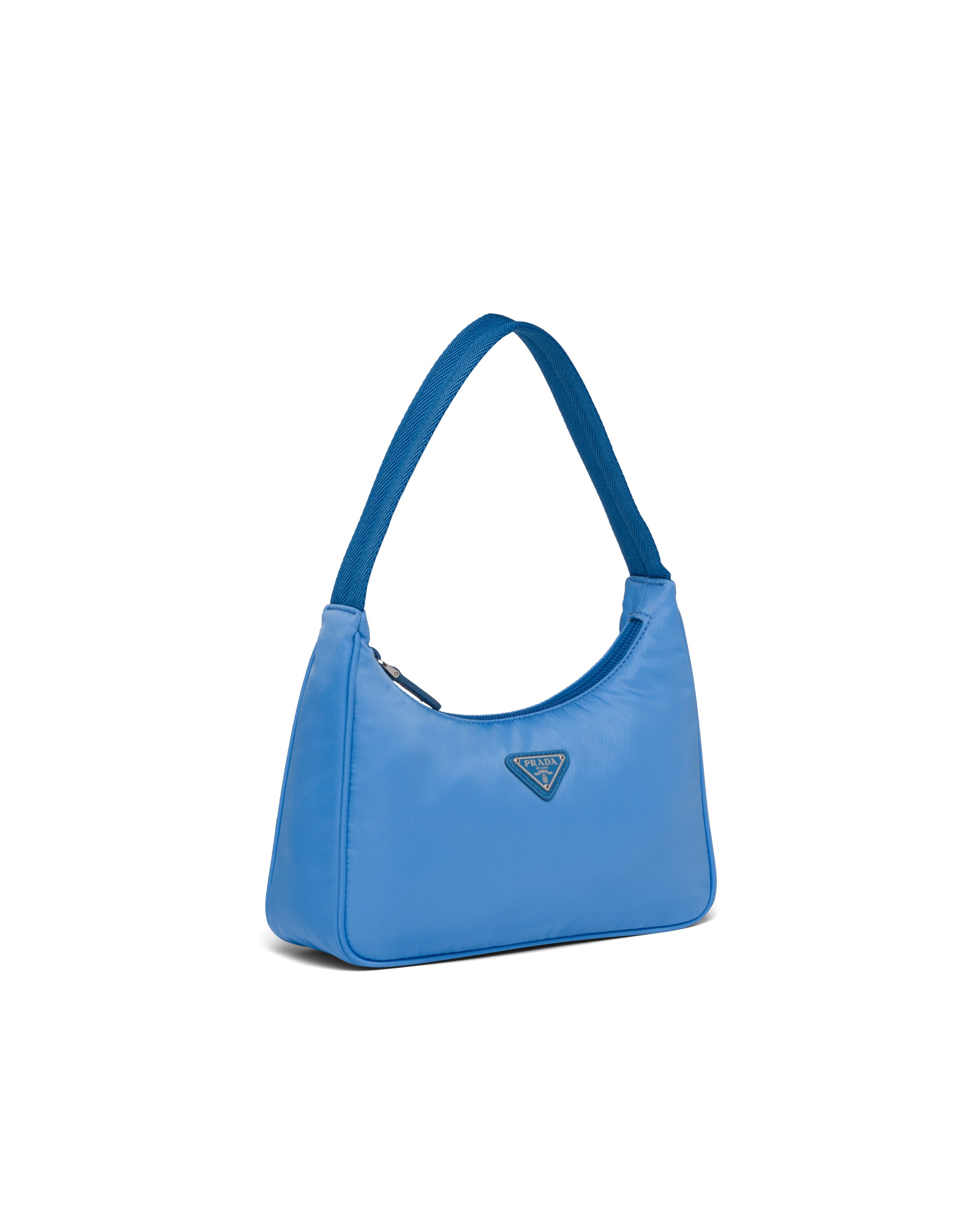 Periwinkle Blue ReEdition 2000 Nylon Mini Bag Prada