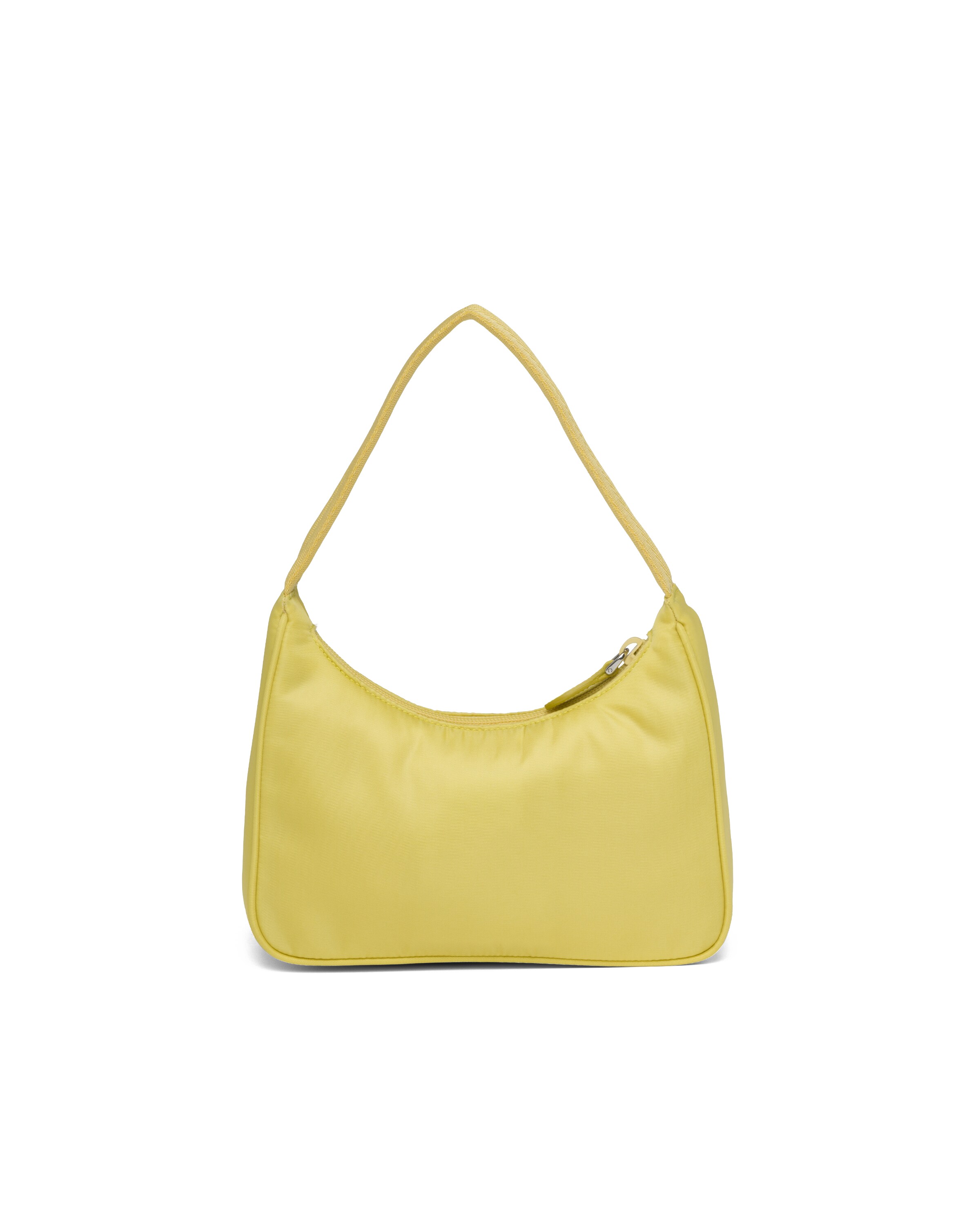 Pineapple Yellow ReEdition 2000 Nylon Mini Bag Prada