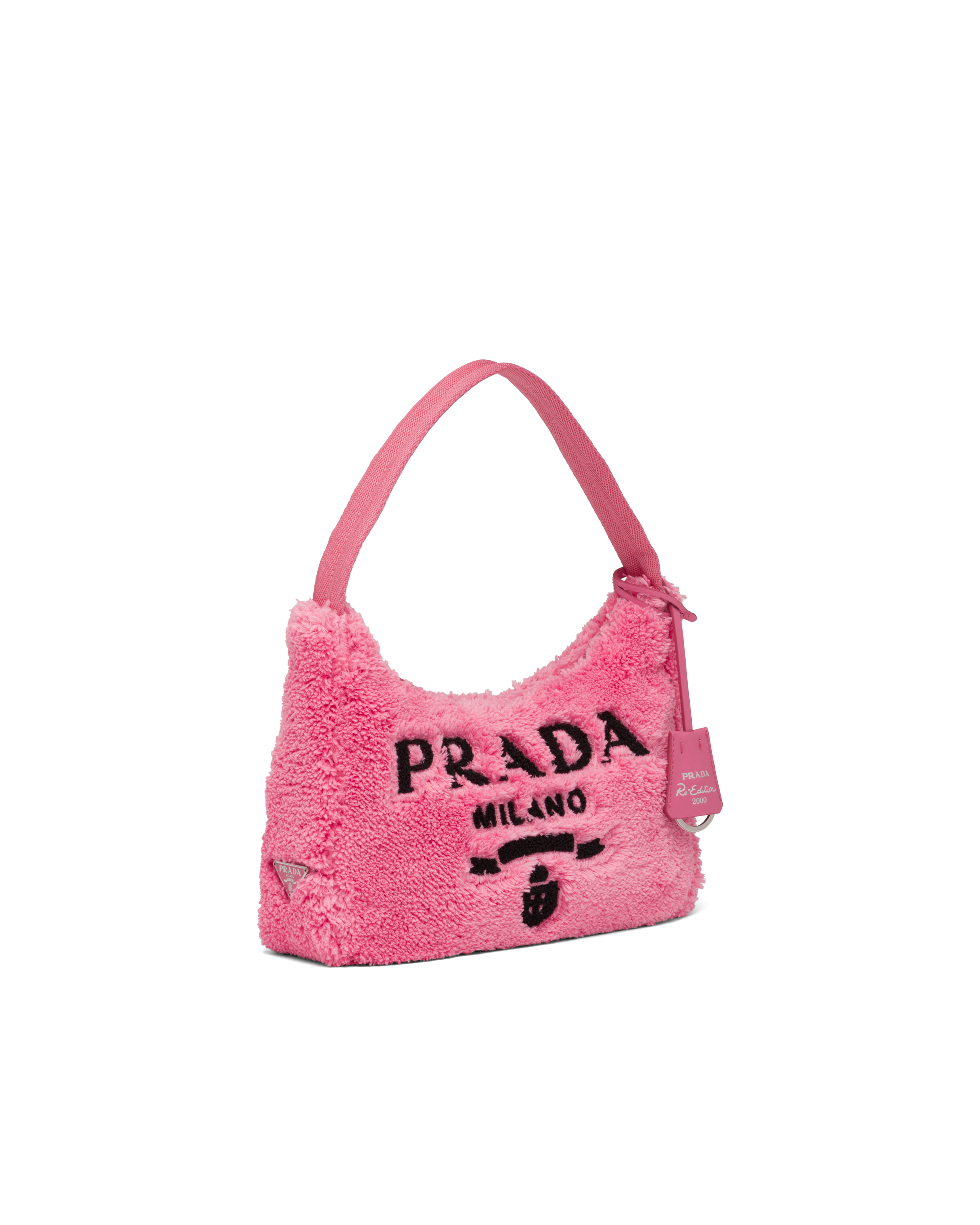 pink prada re edition bag
