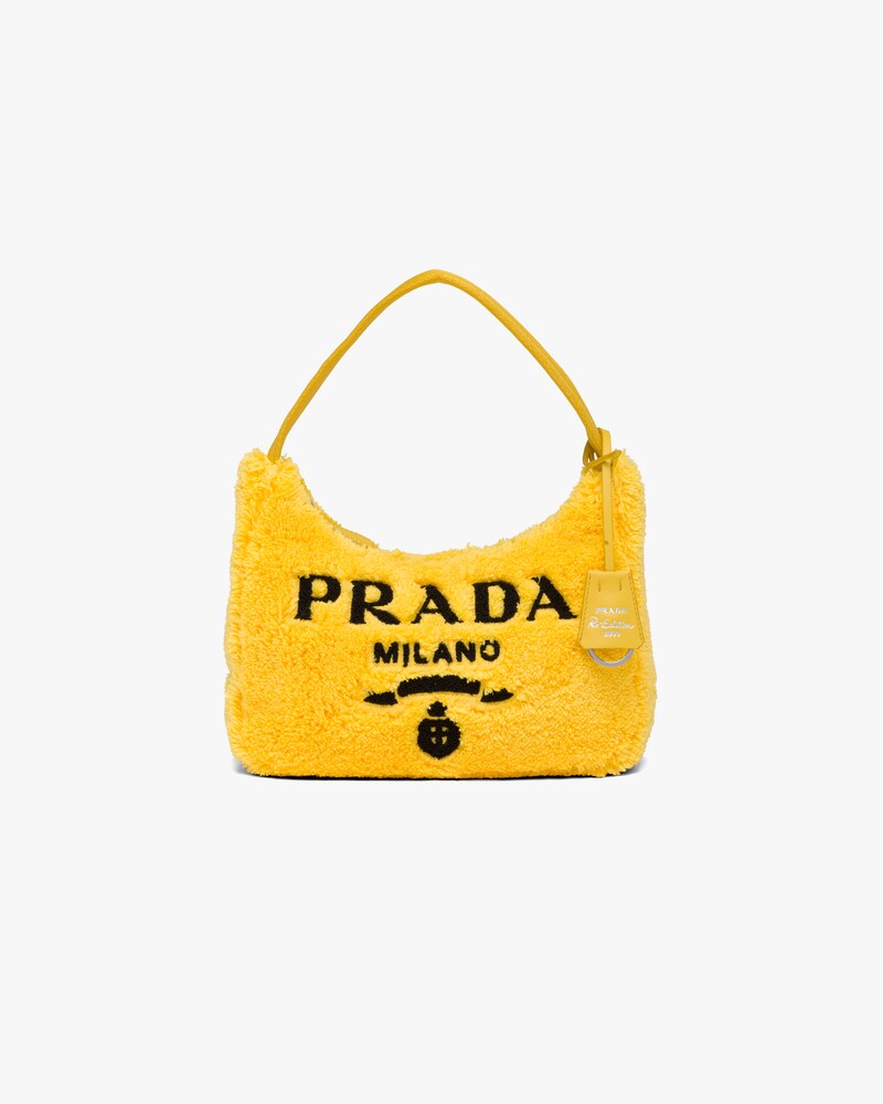 prada yellow handbag