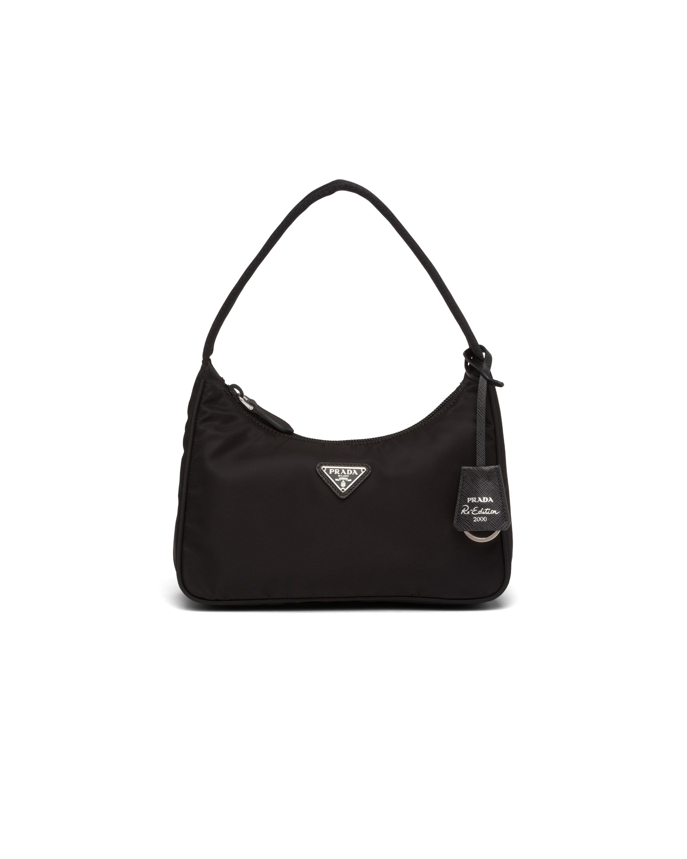 Prada Mini Sac Re-edition 2000 En Re-nylon, Femme, Noir
