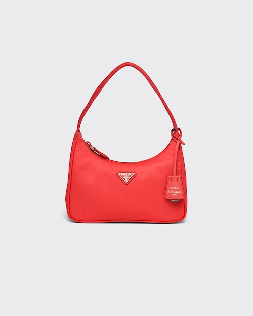 Red Re-Nylon Prada Re-Edition 2000 mini-bag | Prada