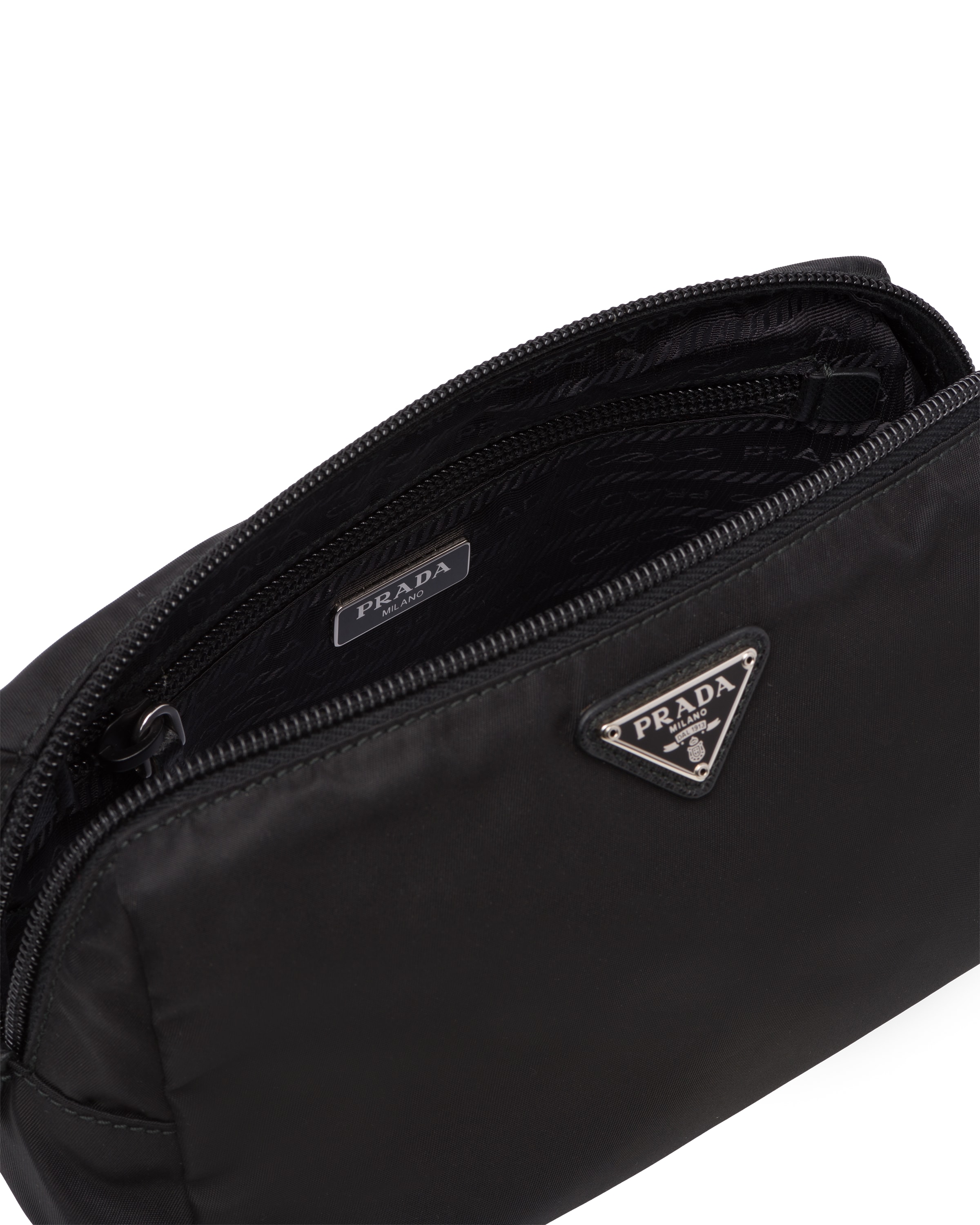 Black Nylon Pouch Prada