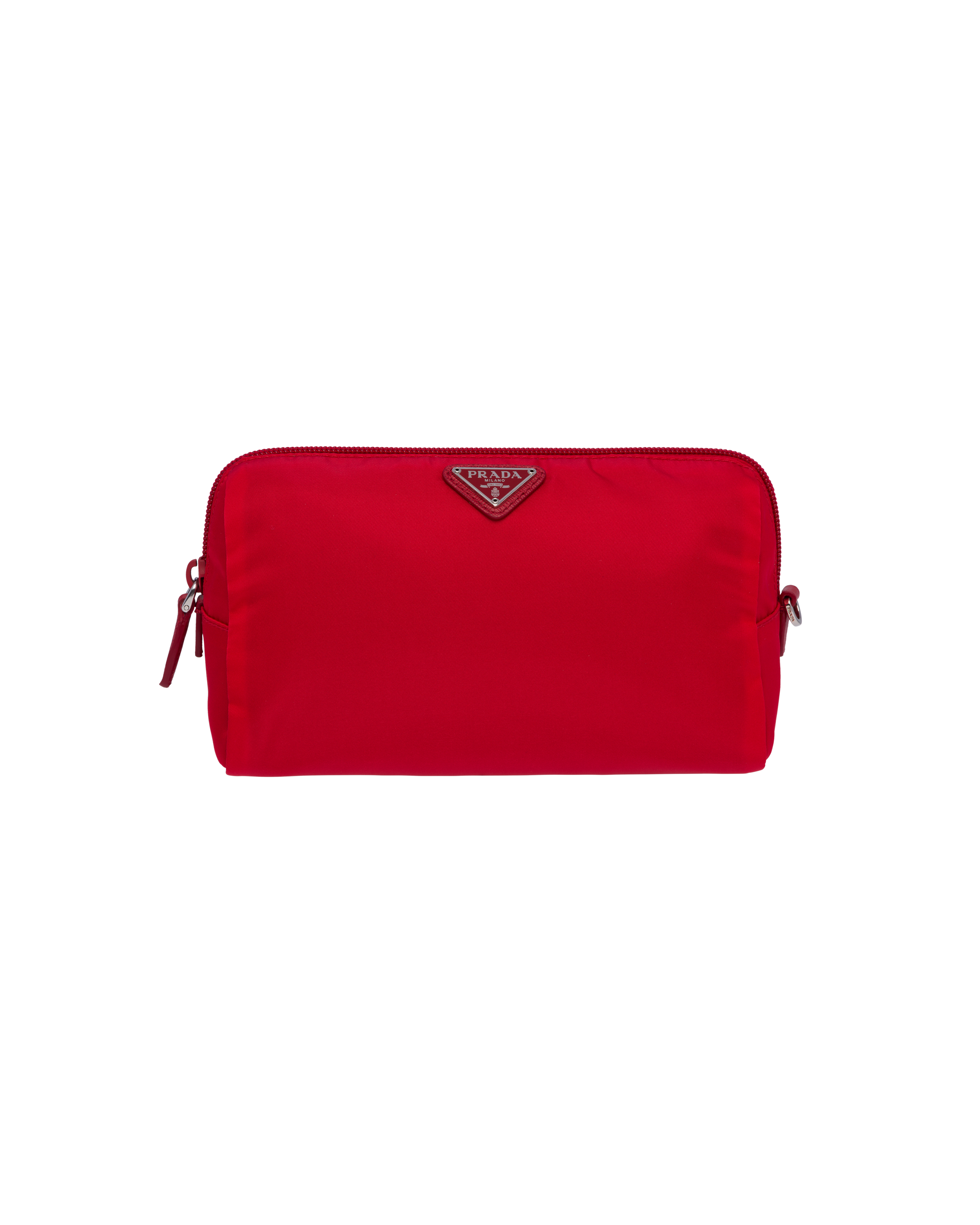prada nylon red bag