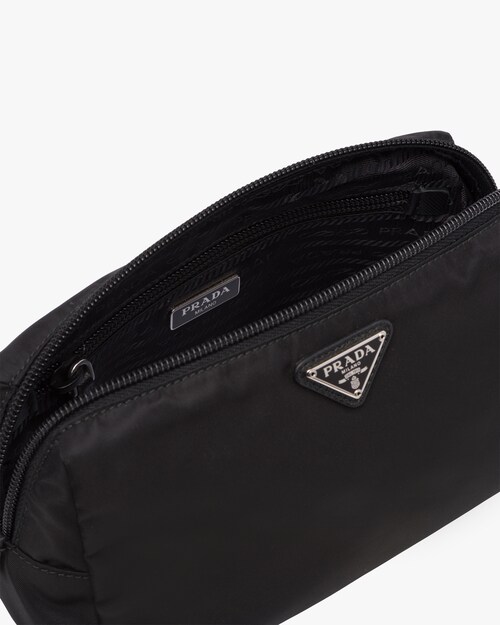 prada black nylon pouch