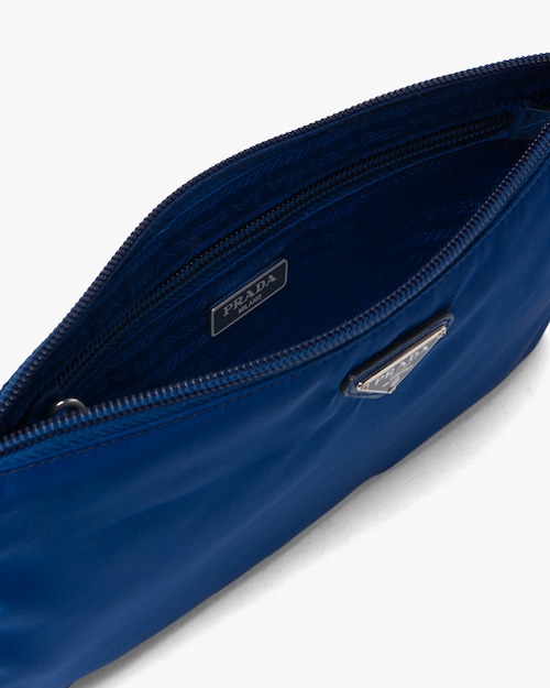 prada blue clutch