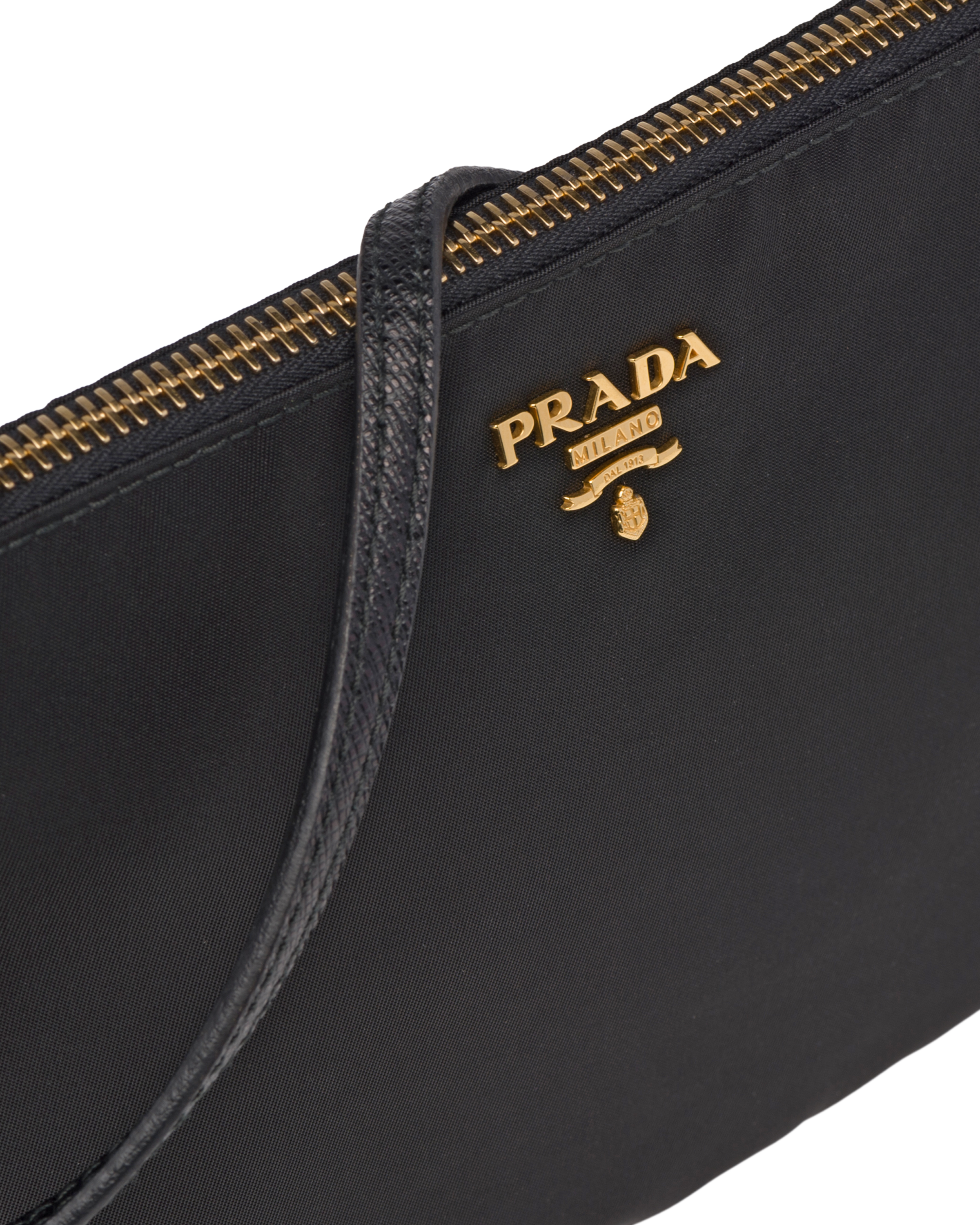 Prada my character nylon clutch shop