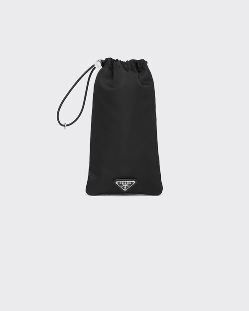 Black Nylon glasses case | Prada