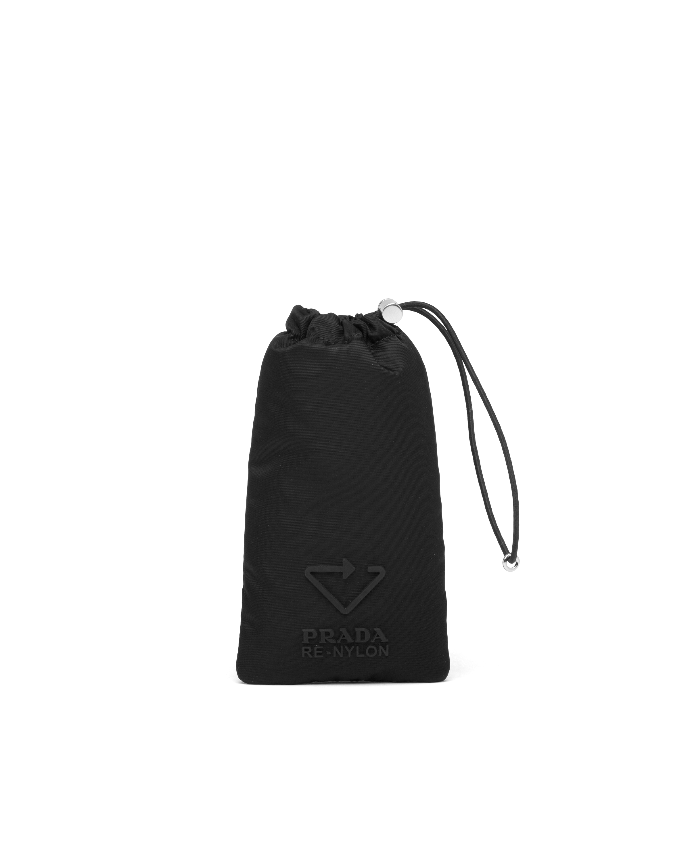 Black ReNylon pouch Prada