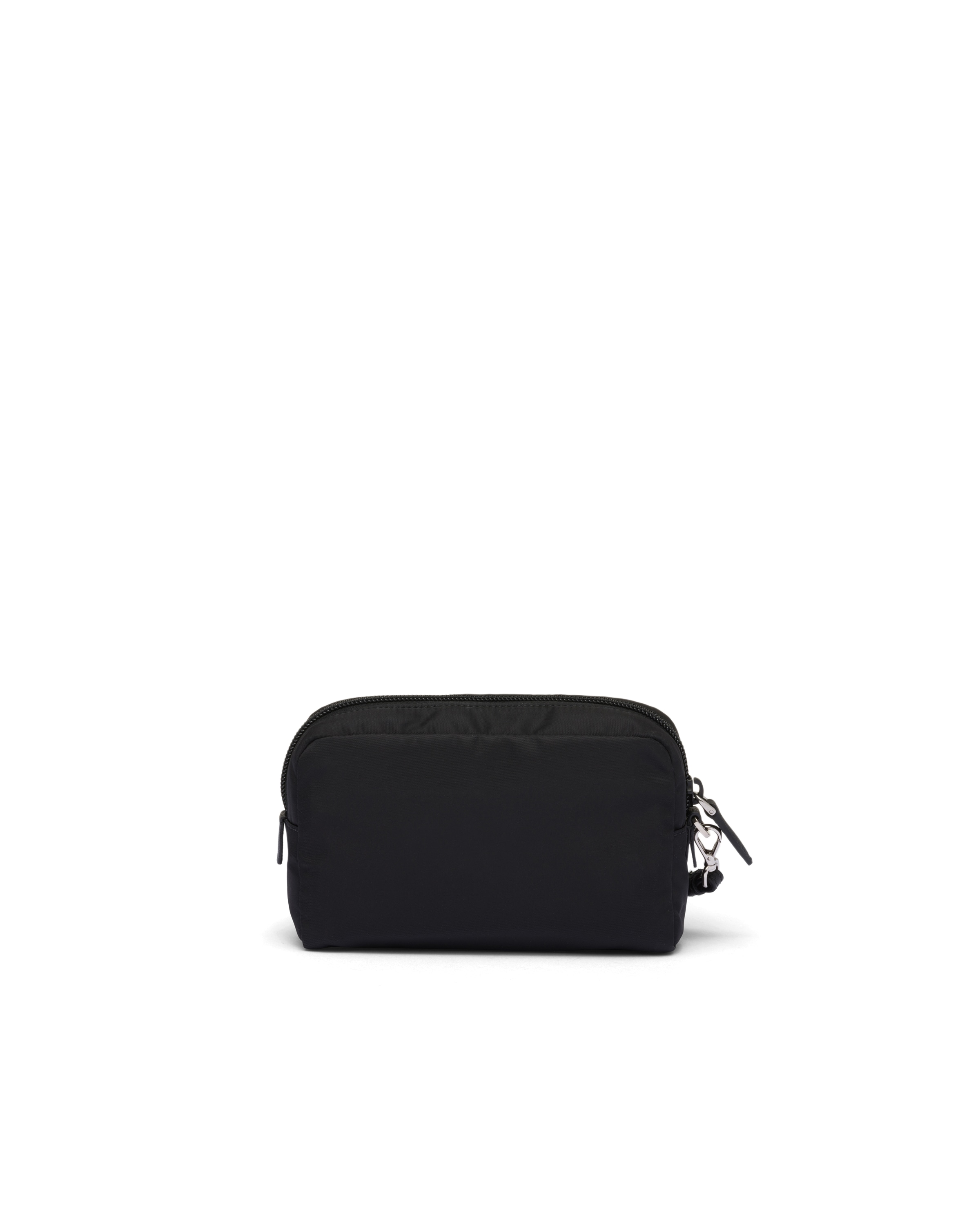 Prada Re-nylon Pouch In Black