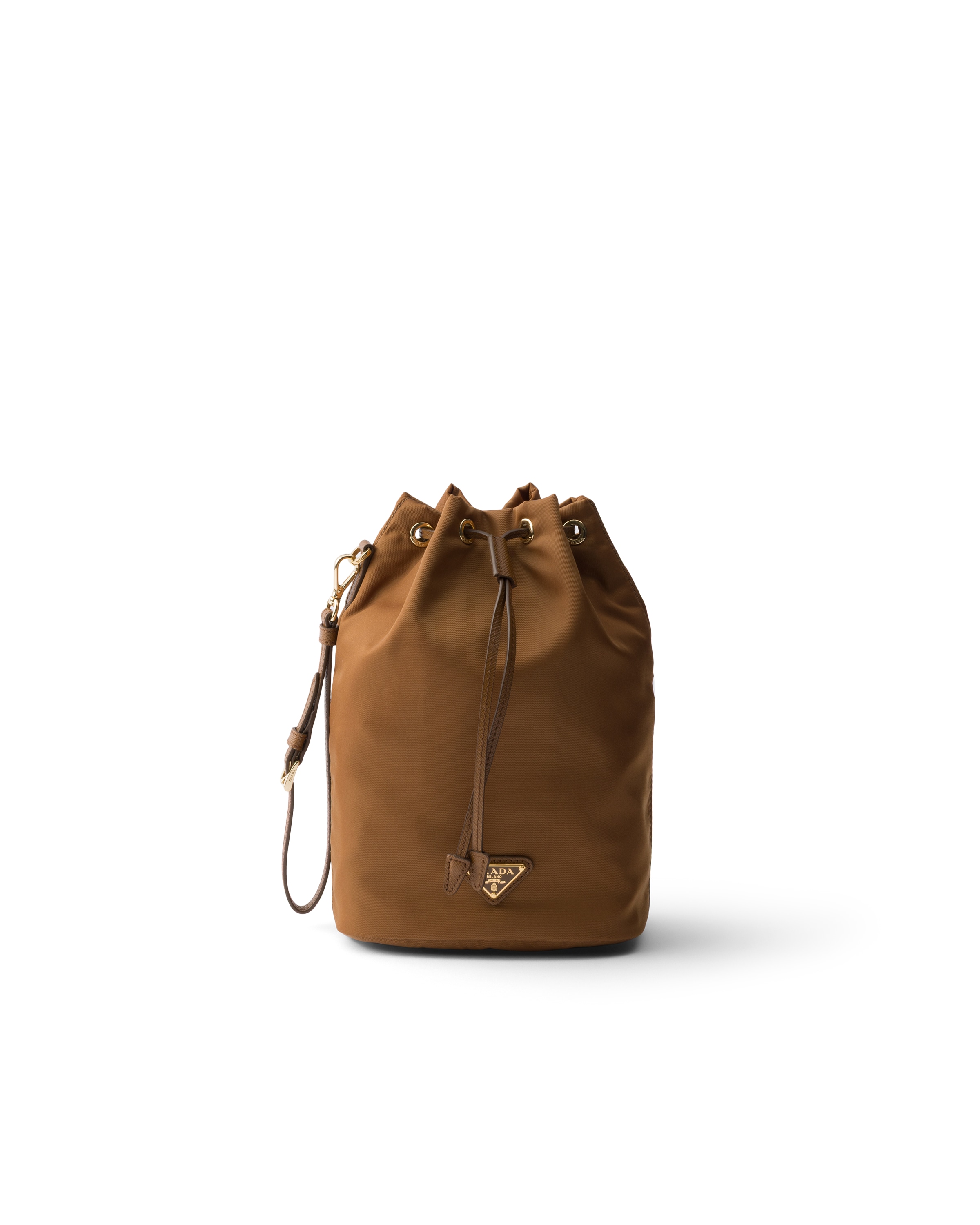 Re-nylon Pouch, Woman, Brandy
