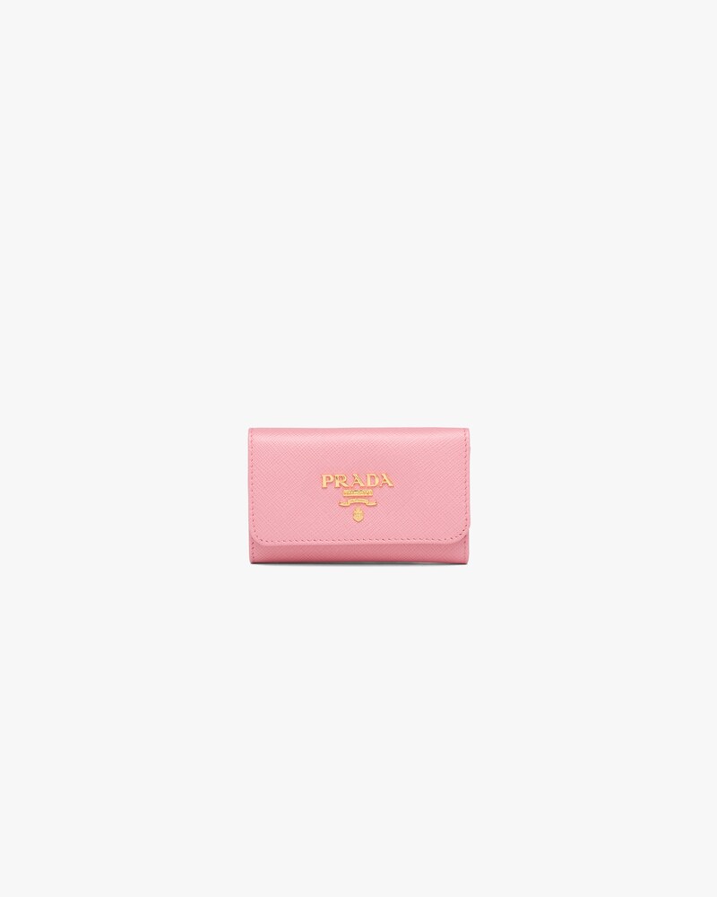 prada saffiano key pouch