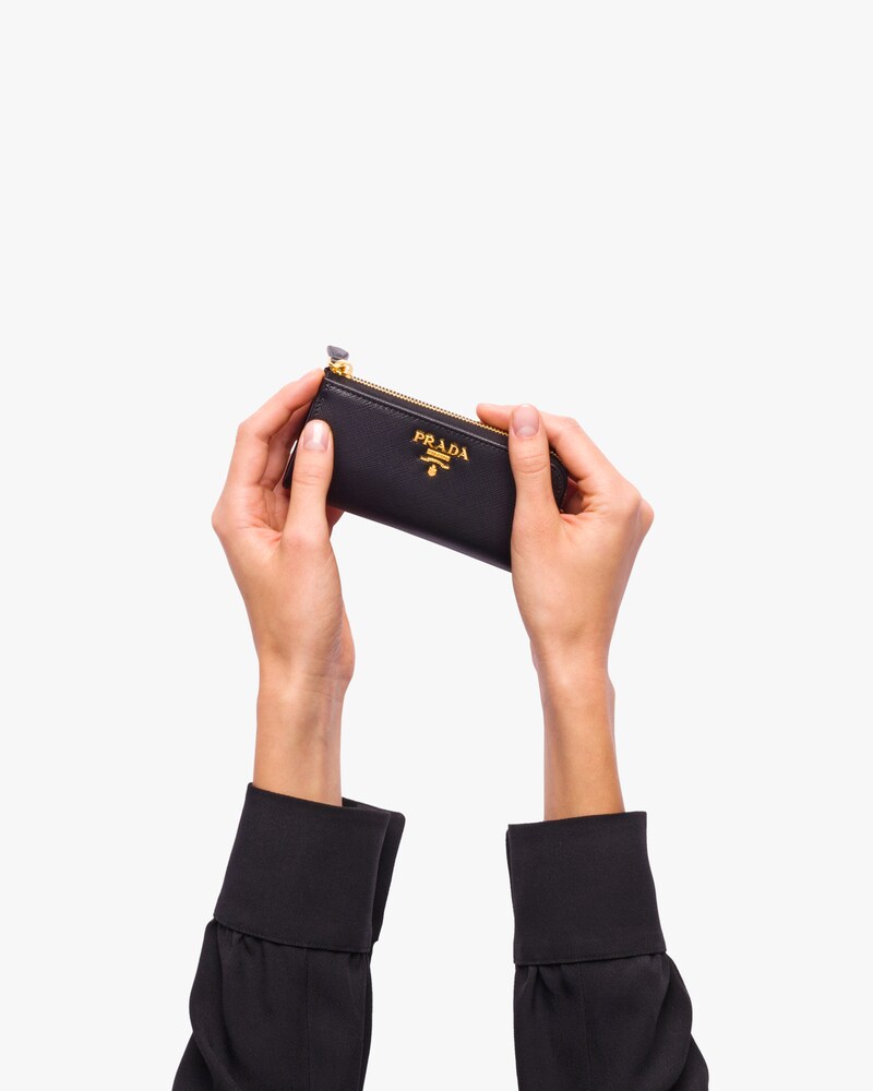 prada black keychain