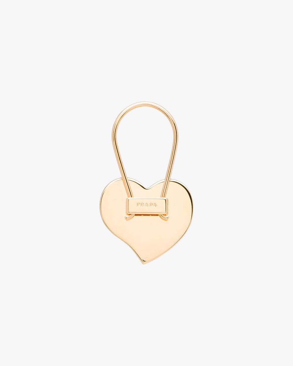 prada keychain heart
