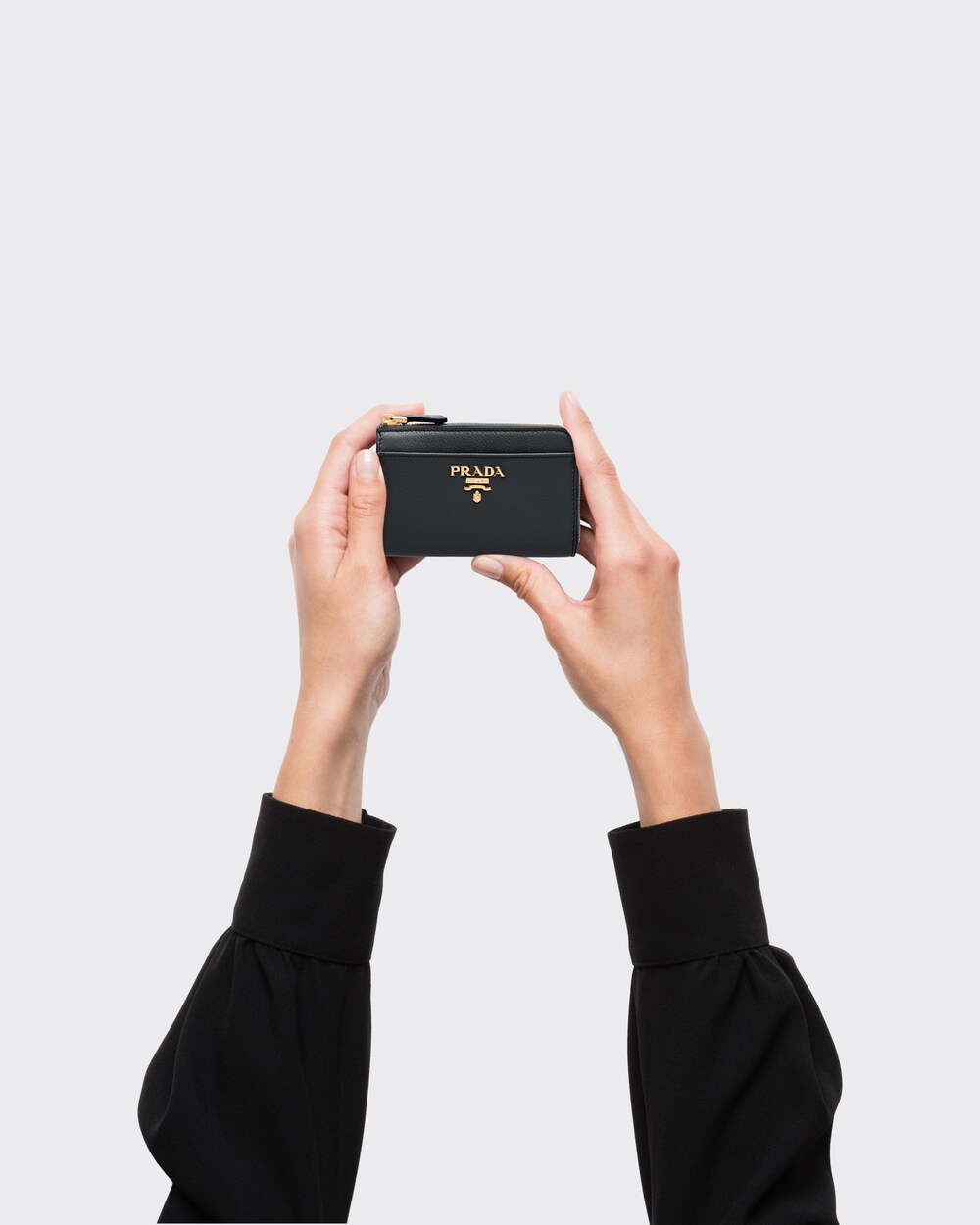 prada card holder keychain