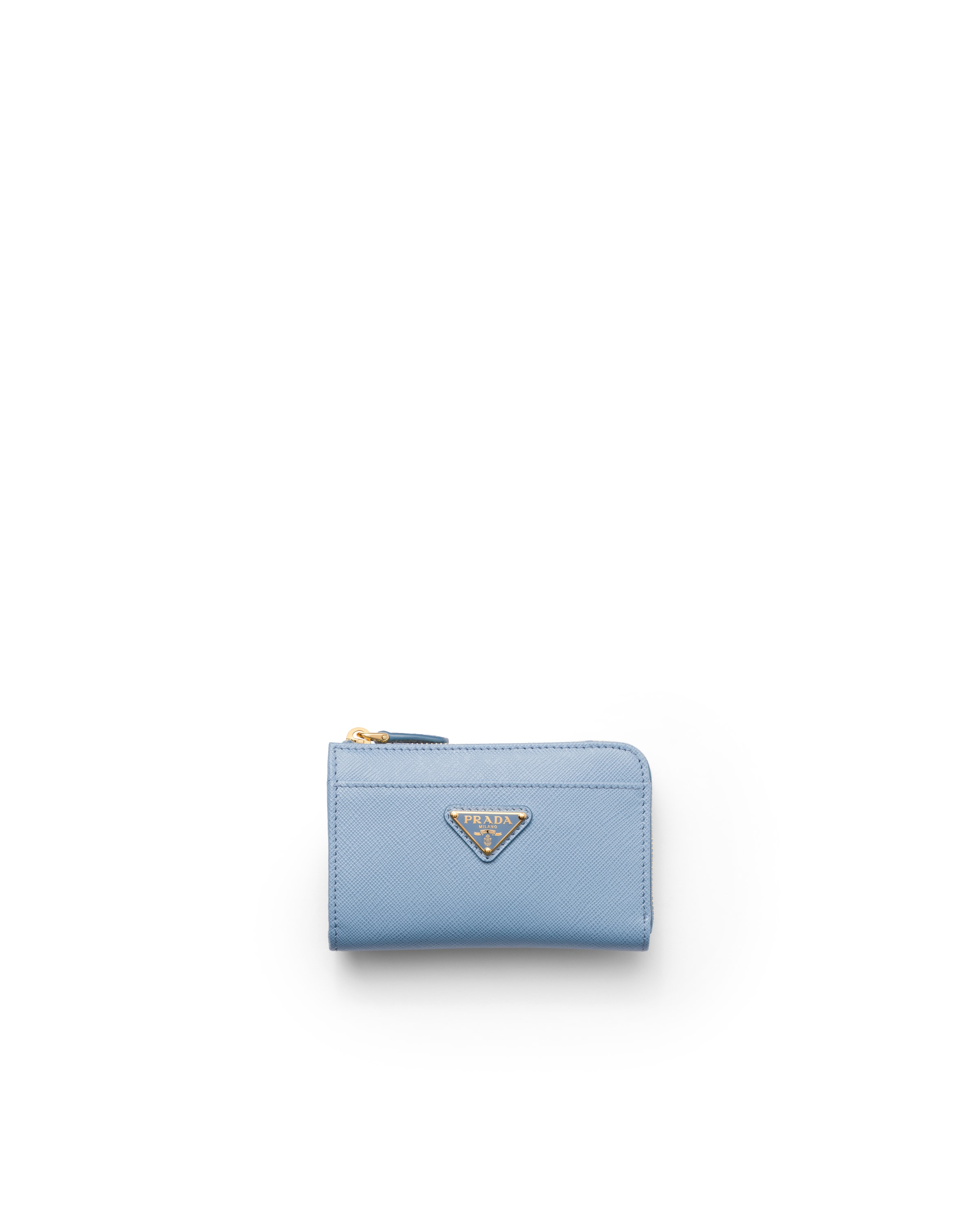 Prada Portachiavi In Saffiano, Donna, Astrale