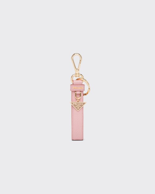 Prada Saffiano leather keychain 1