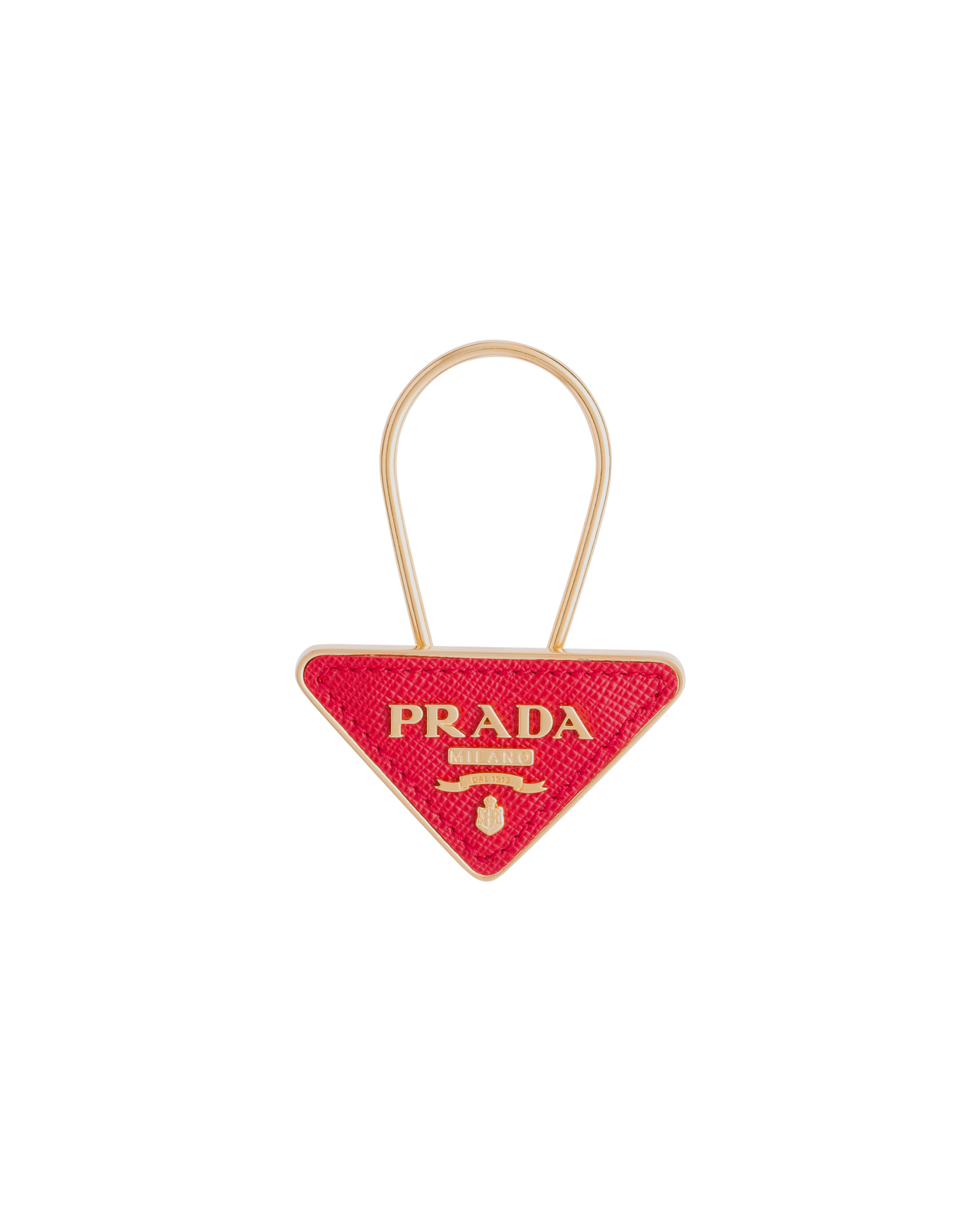 prada keychain heart