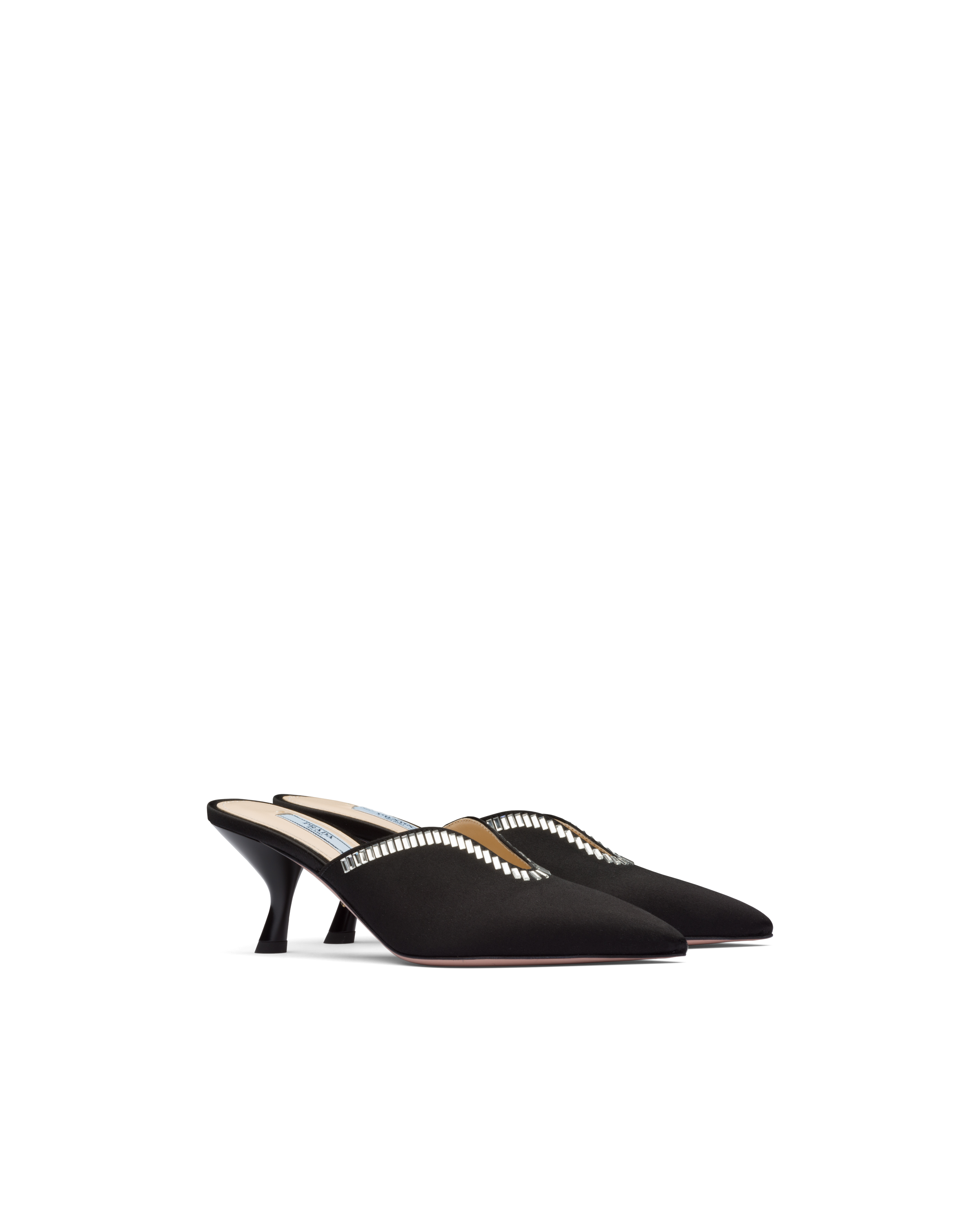 prada mules black