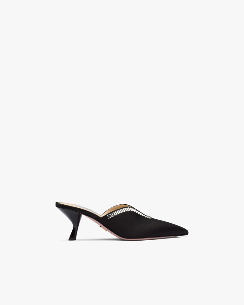 prada mules black