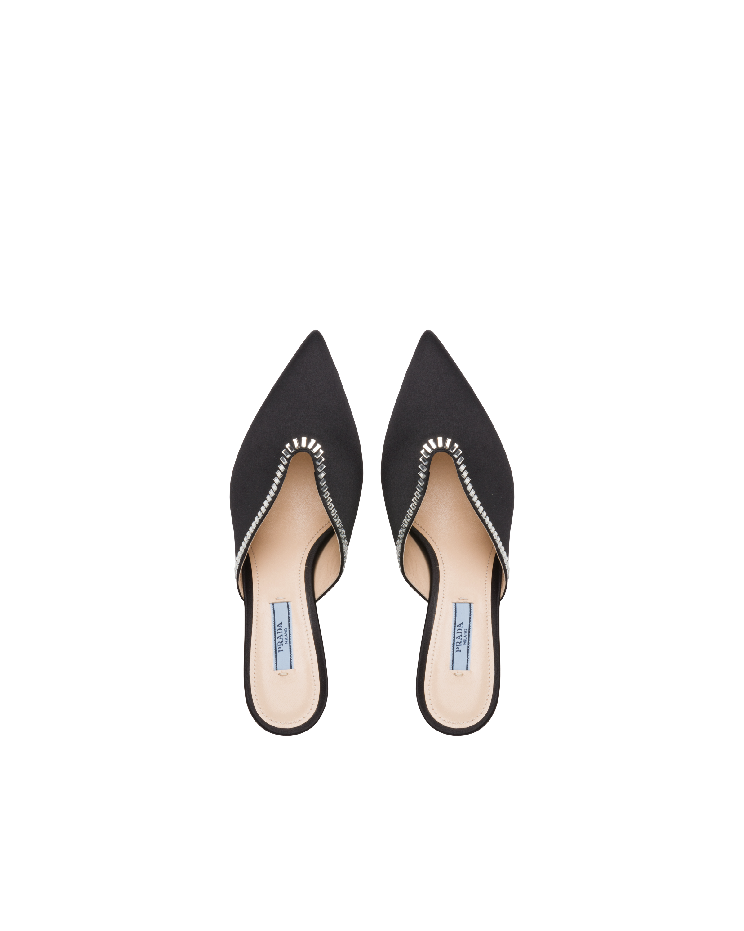 prada black mules