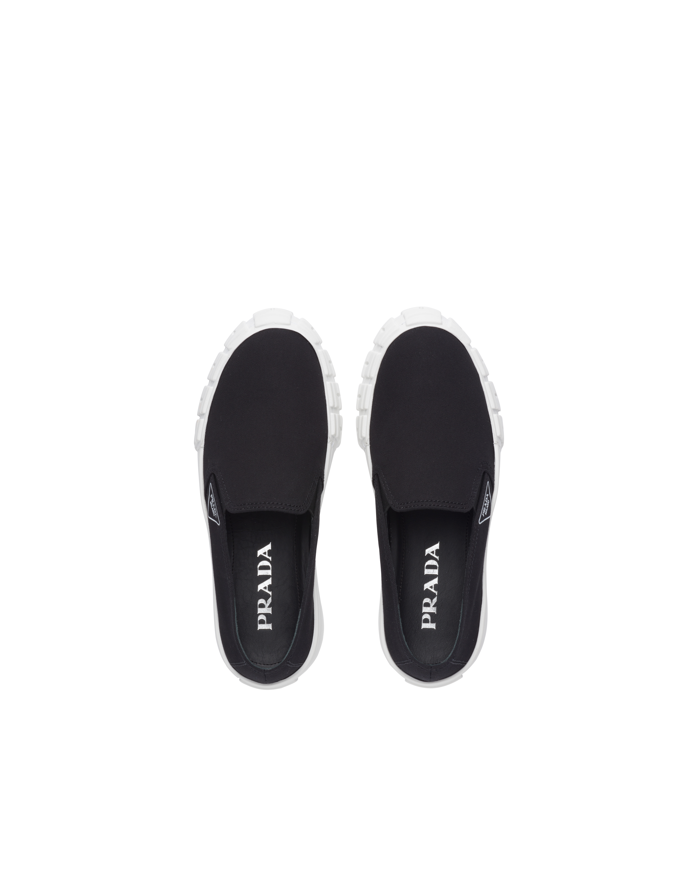 black slide ons