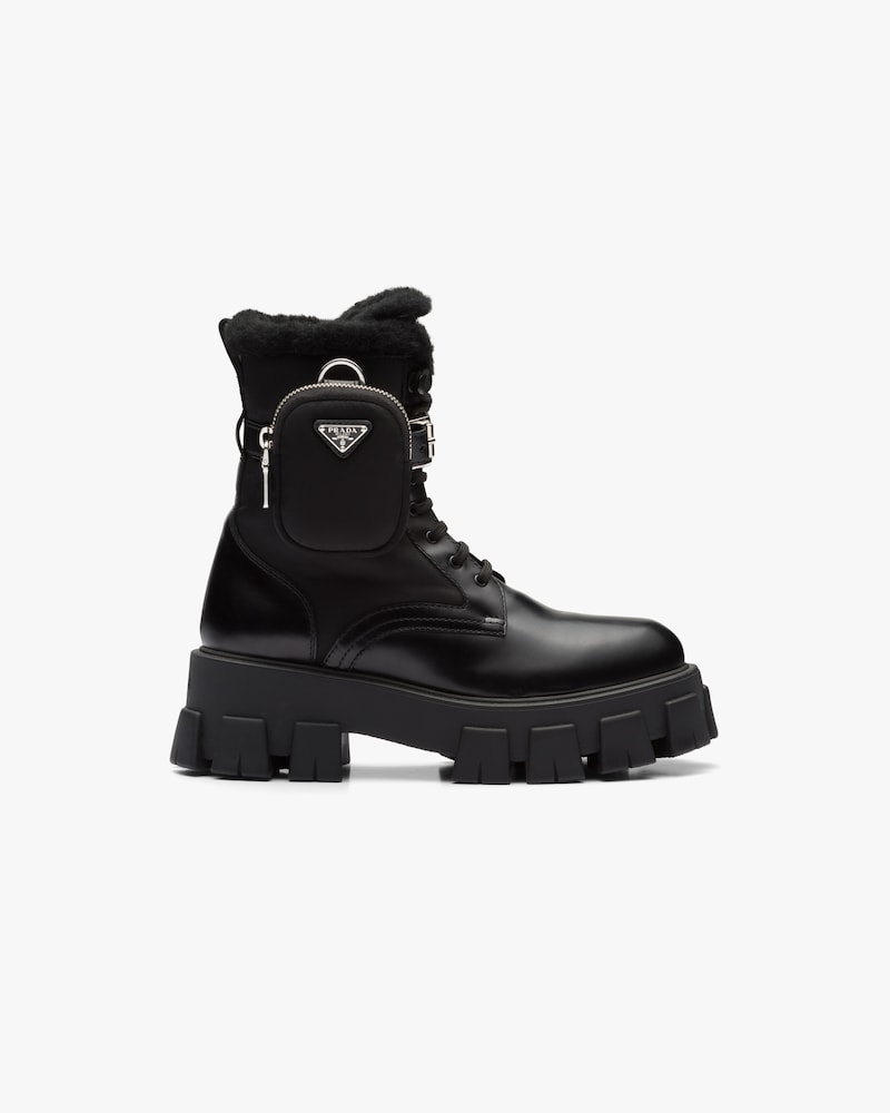 prada camo boots