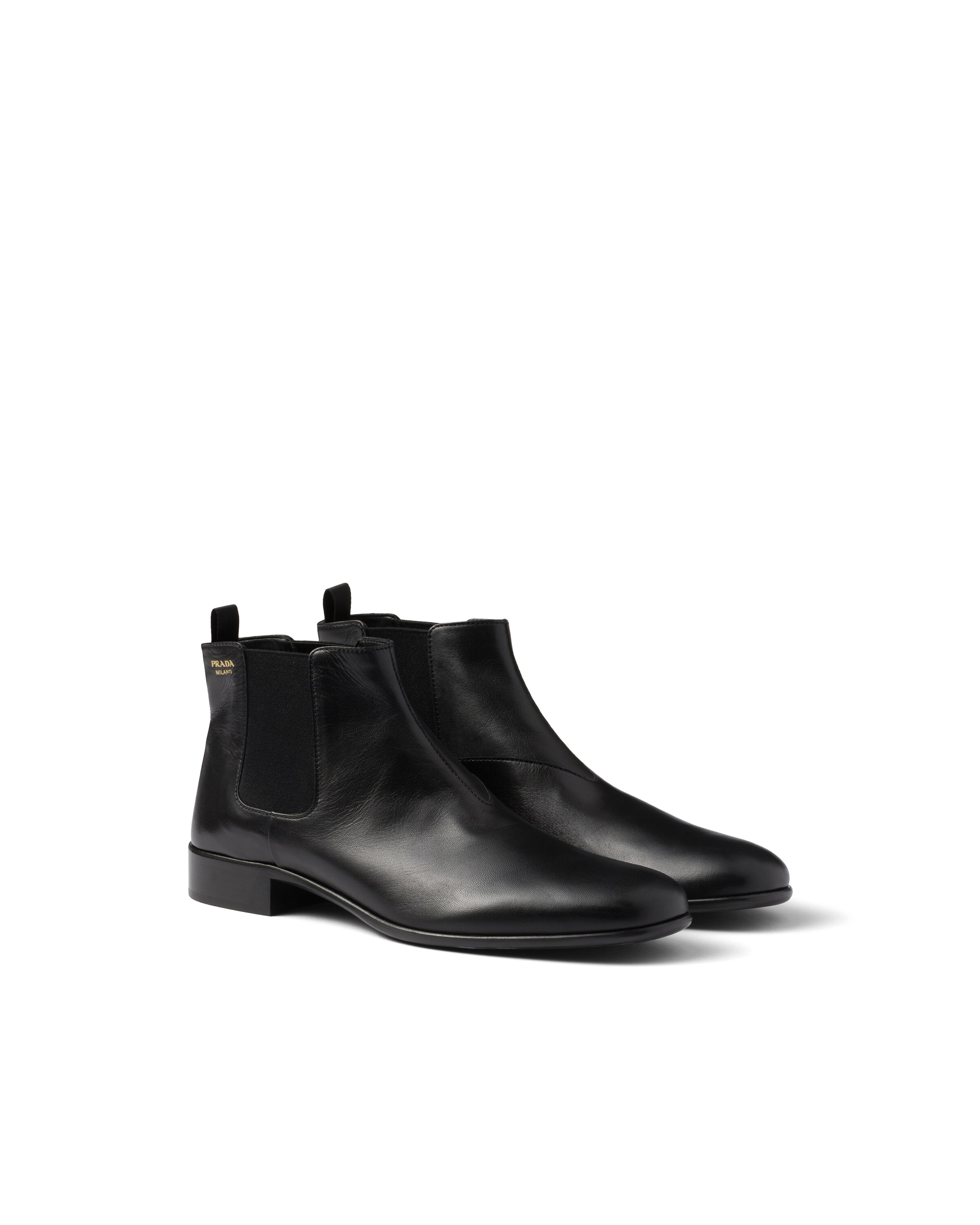 Prada Ankle Boots Elastic Side Panels Design In Multi