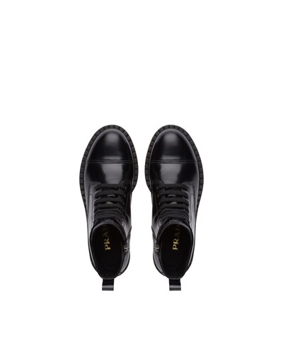 prada combat ankle boots