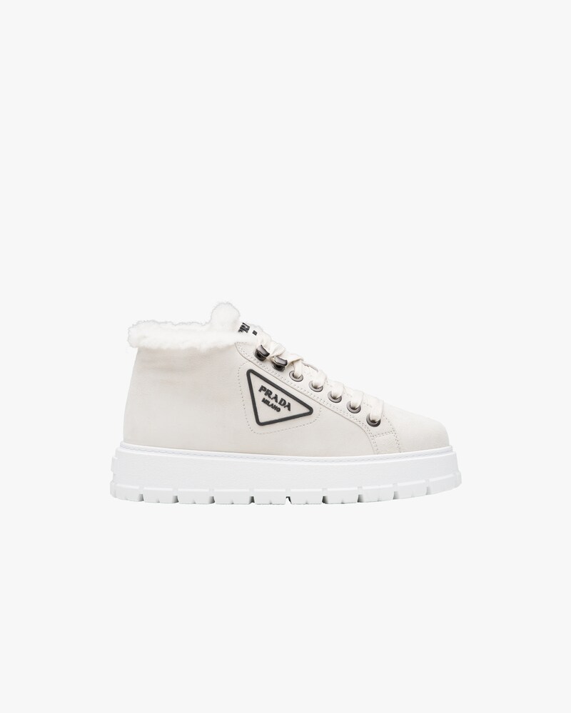 white prada sneakers